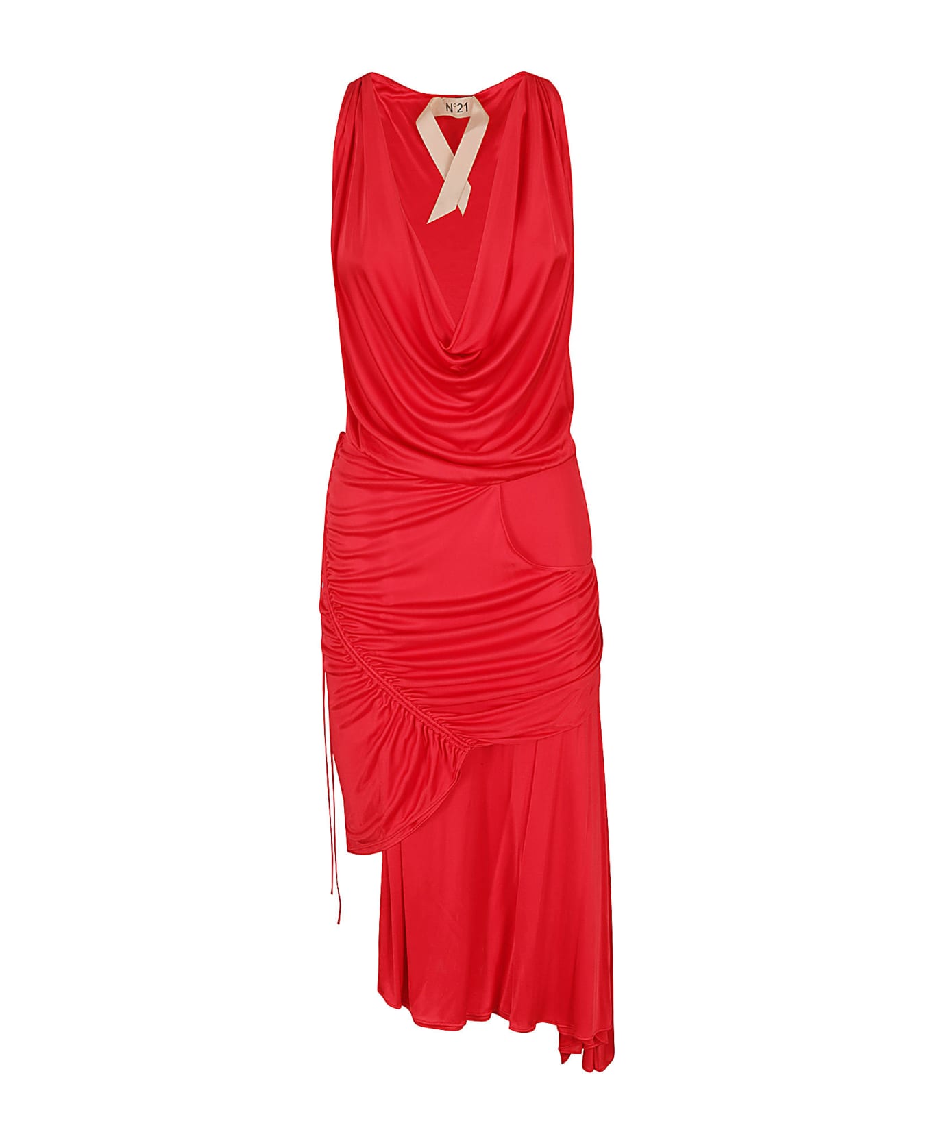 N.21 Dress - Rosso