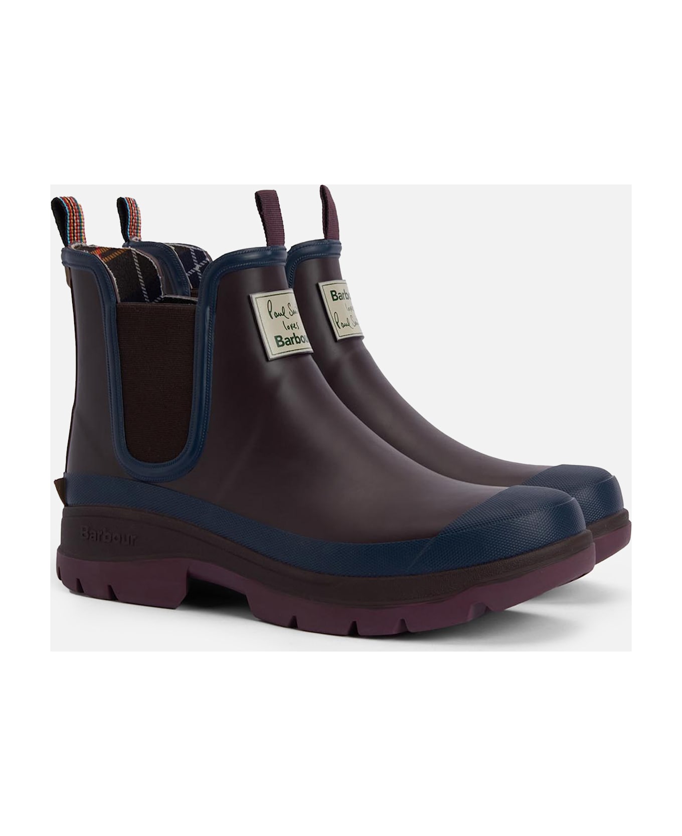 Barbour X Paul Smith Chelsea Welly - Purple