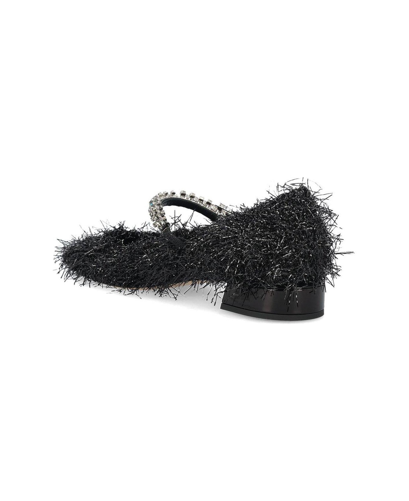 Jimmy Choo Bing Pump Flats - Nero