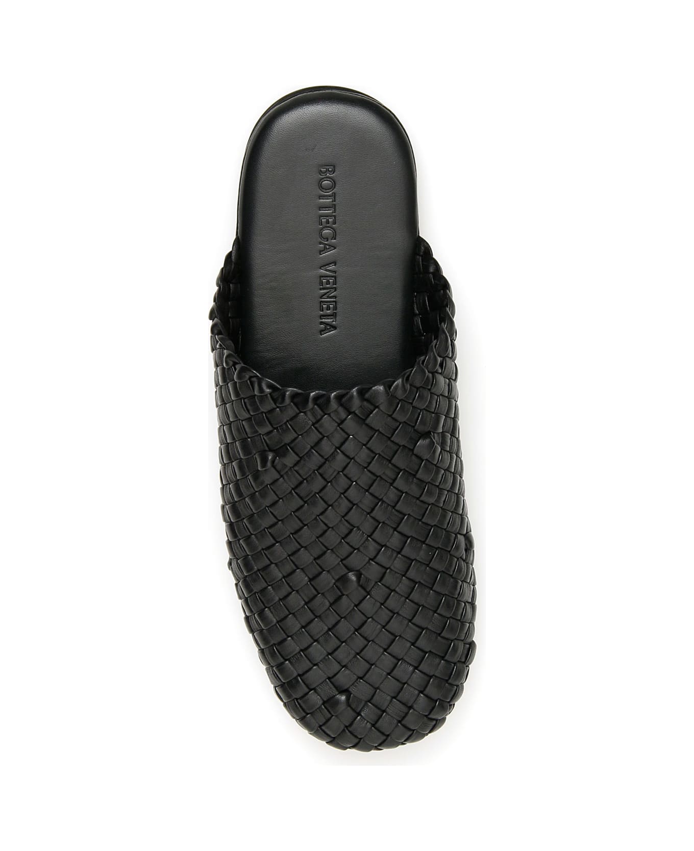 Bottega Veneta Intreccio Slipper - NERO (Black)