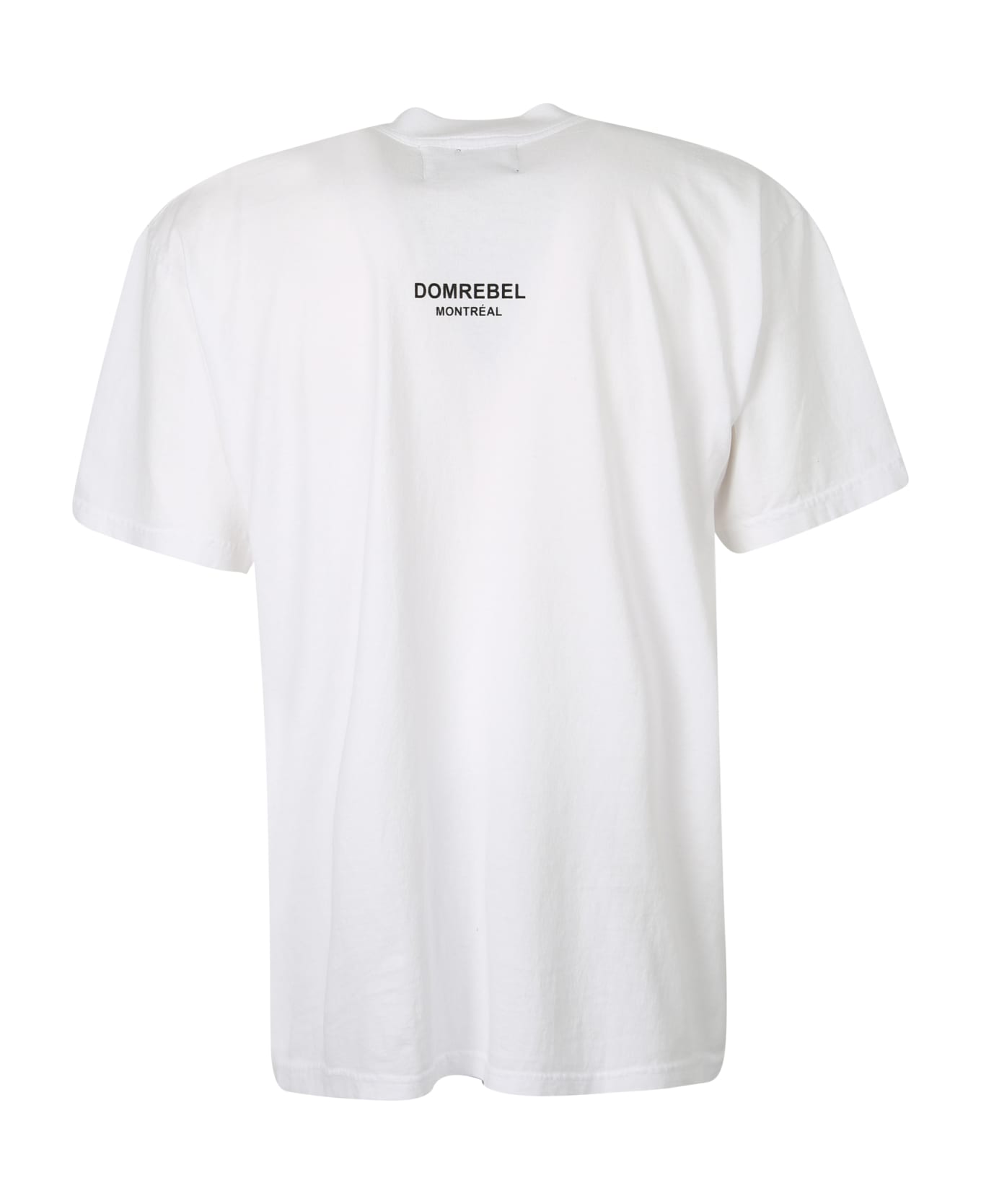 Dom Rebel Graphic-print T-shirt - White