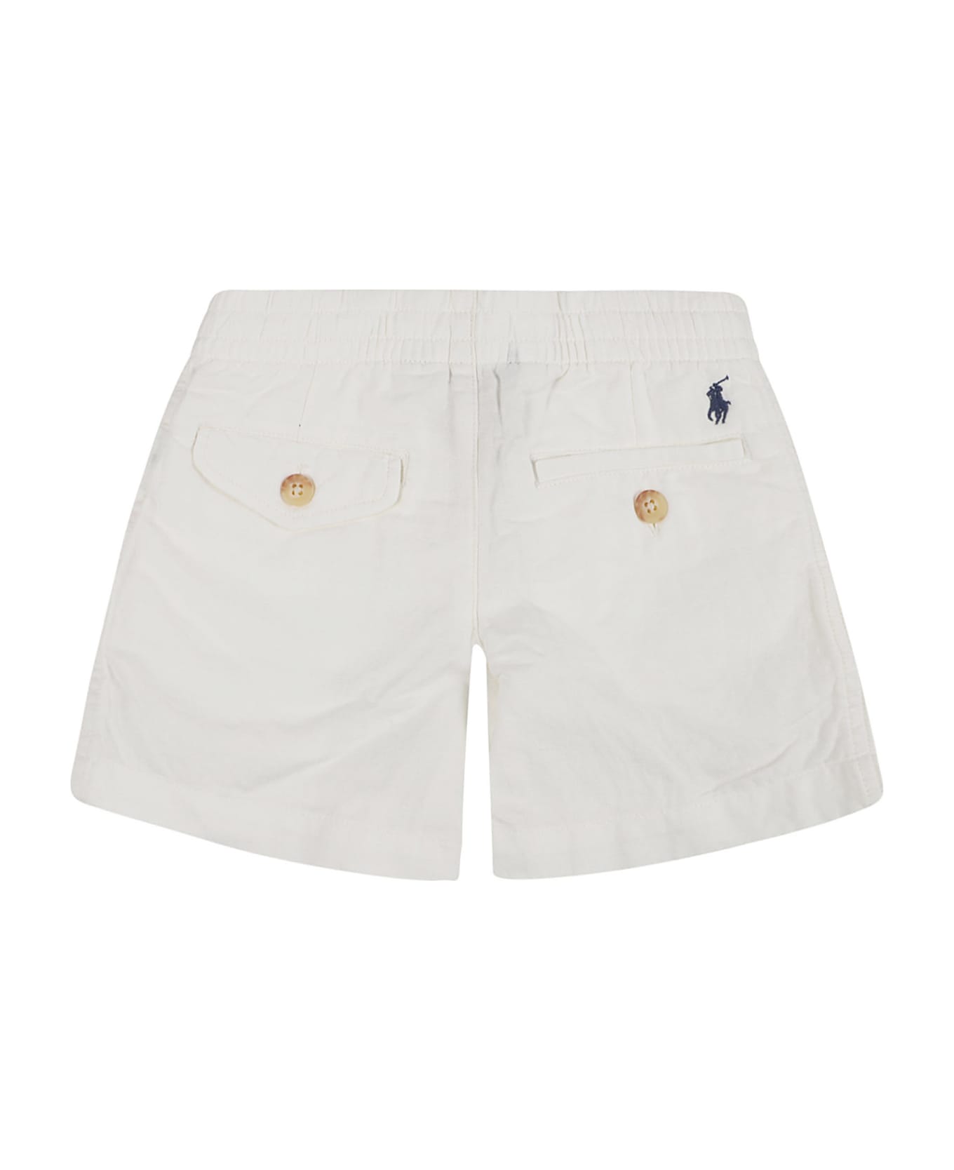 Ralph Lauren Prpstr Short-shorts-flat Front - Deckwash White