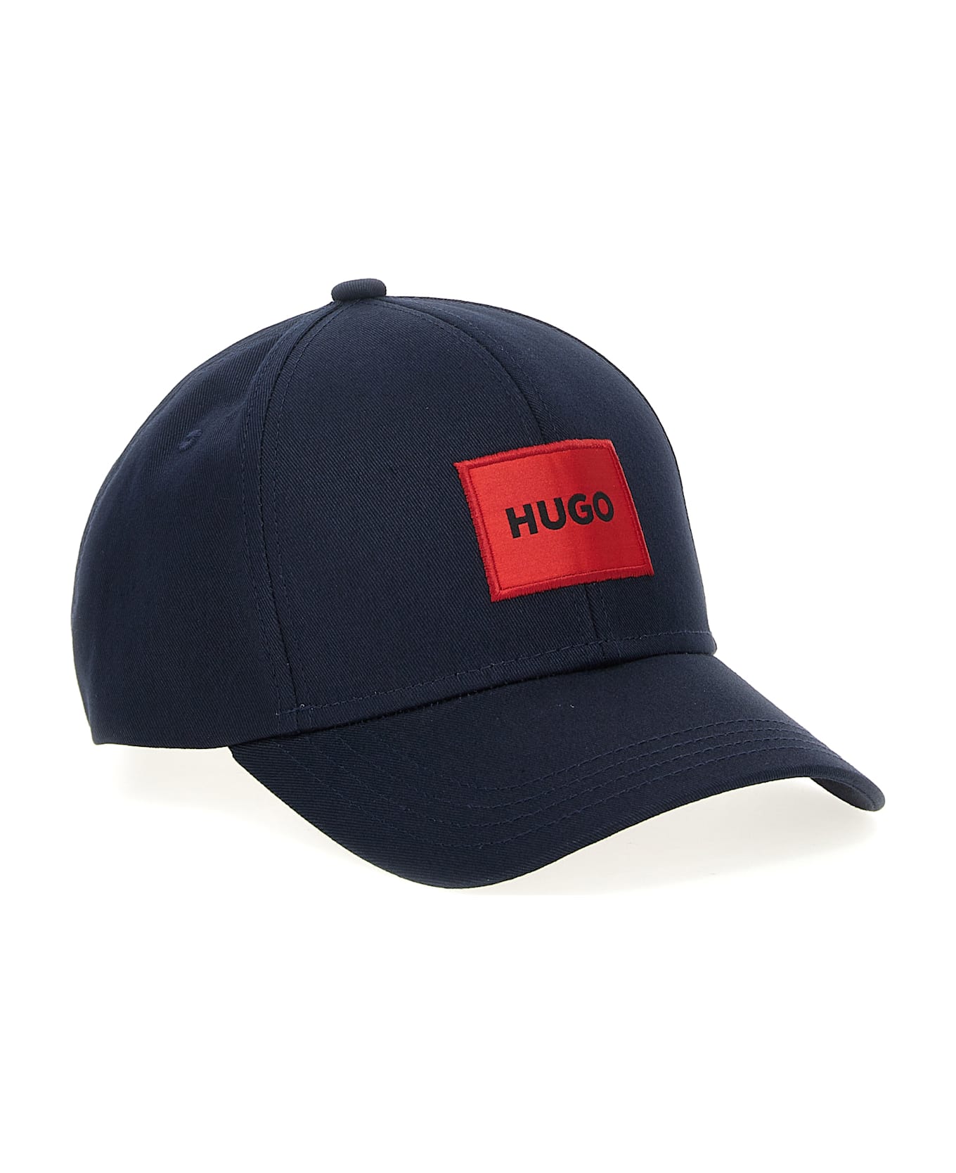 Hugo Boss Logo Patch Cap - Blue