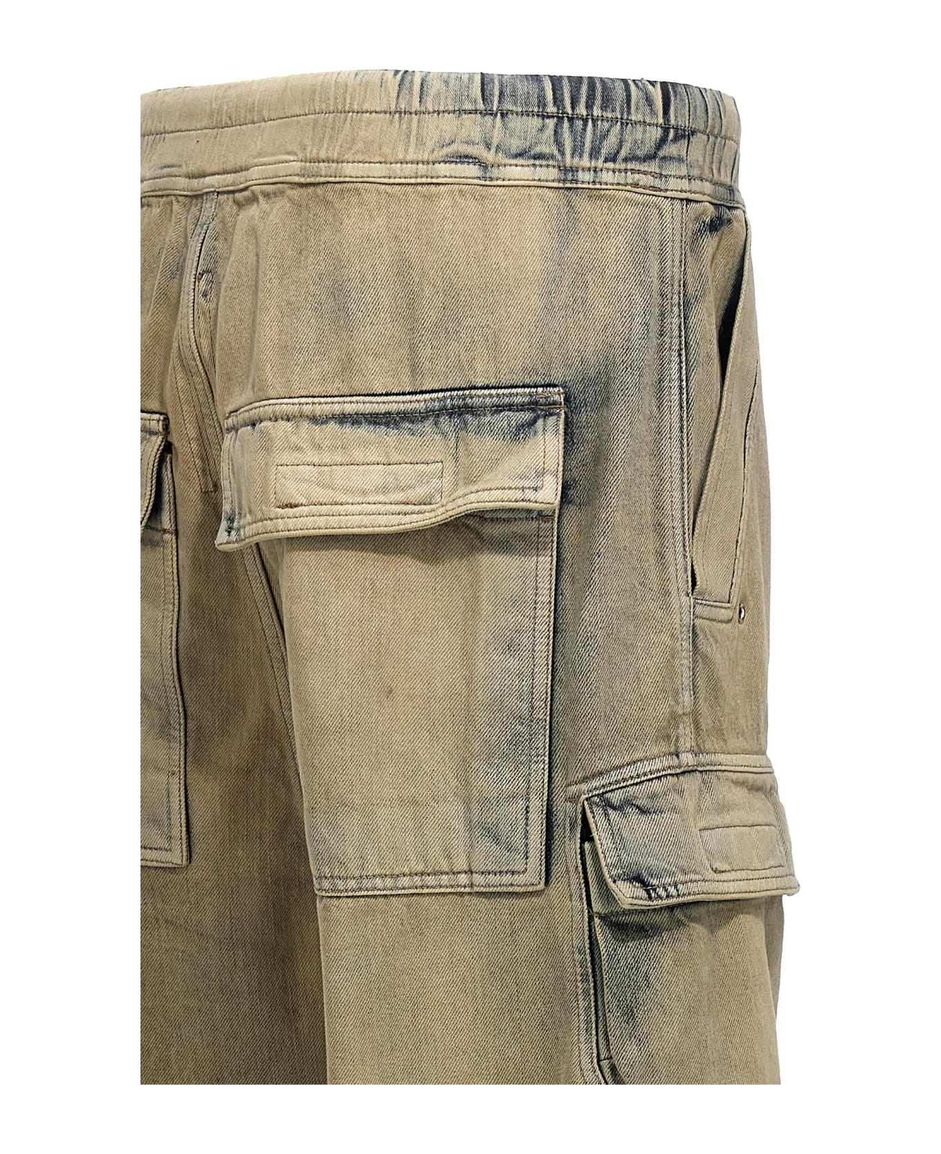 DRKSHDW 'double Cargo Jumbo Belas' Jeans - BLUE/ORANGE
