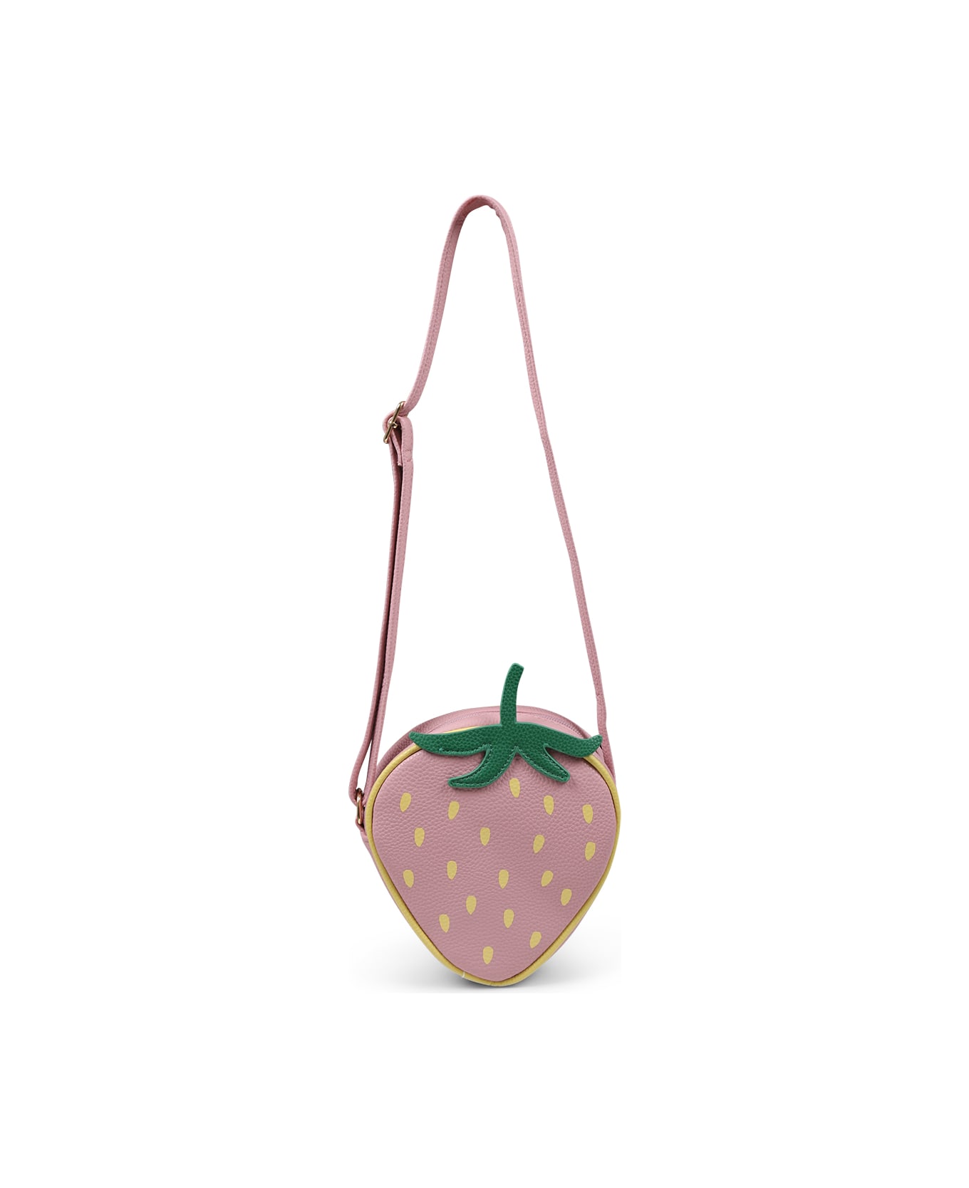 Molo Pink Bag For Girl With Strawberry - Pink