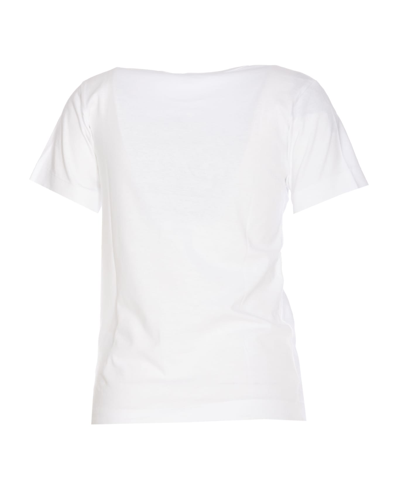 Comme des Garçons Heart Logo T-shirt - White