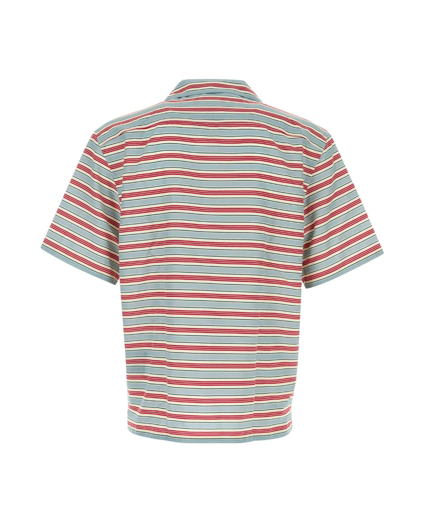 Prada Embroidered Cotton Blend Shirt - ASTRALE