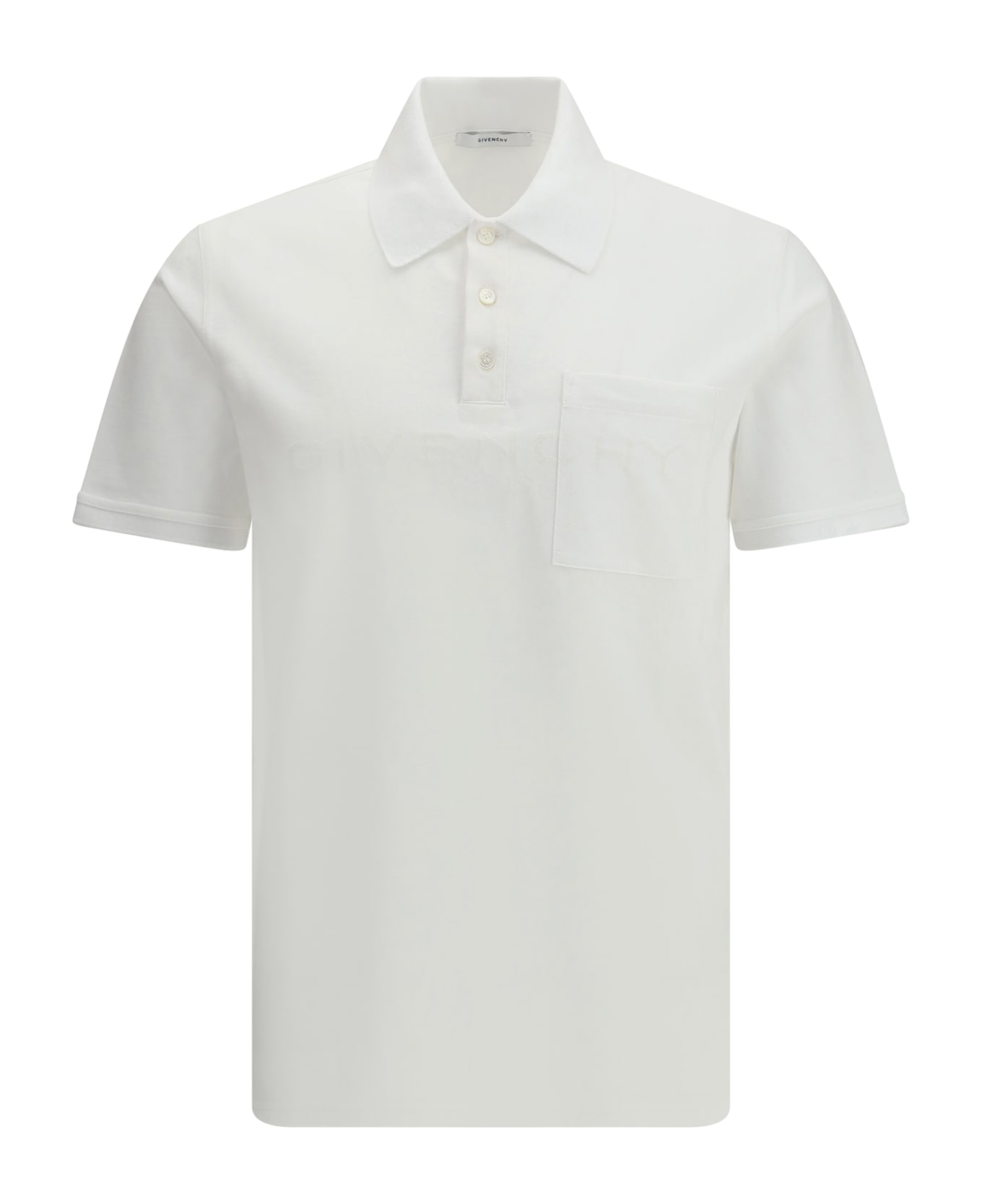 Givenchy Cotton Polo Shirt With Logo