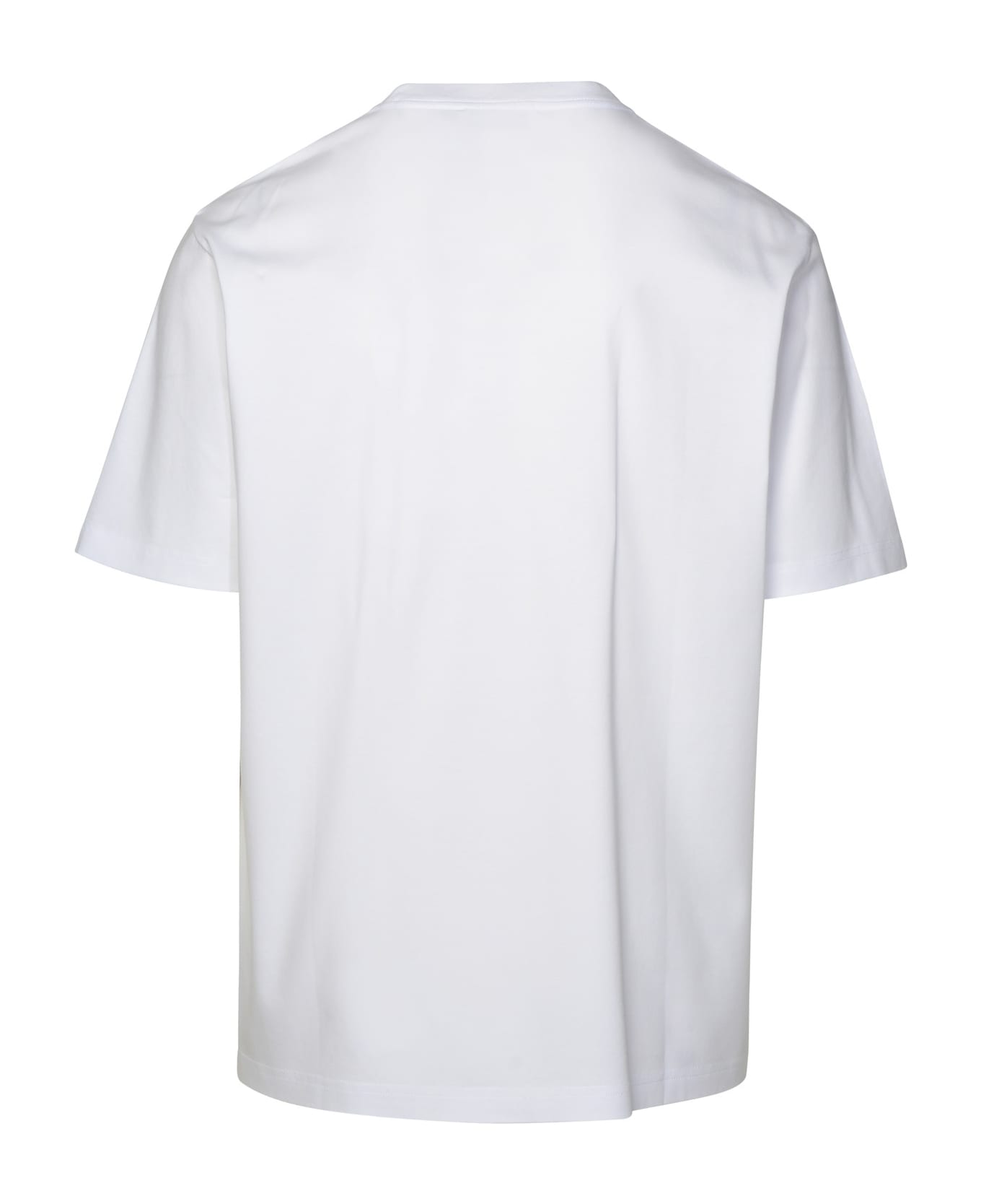 Lanvin White Cotton T-shirt - Optic white