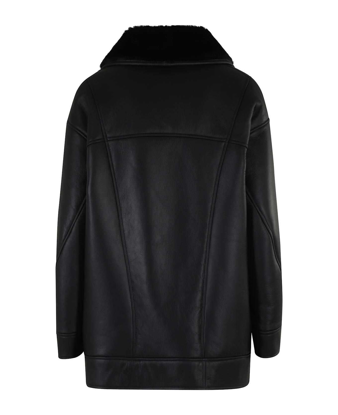 Blancha Straight Merino Jacket - Nero