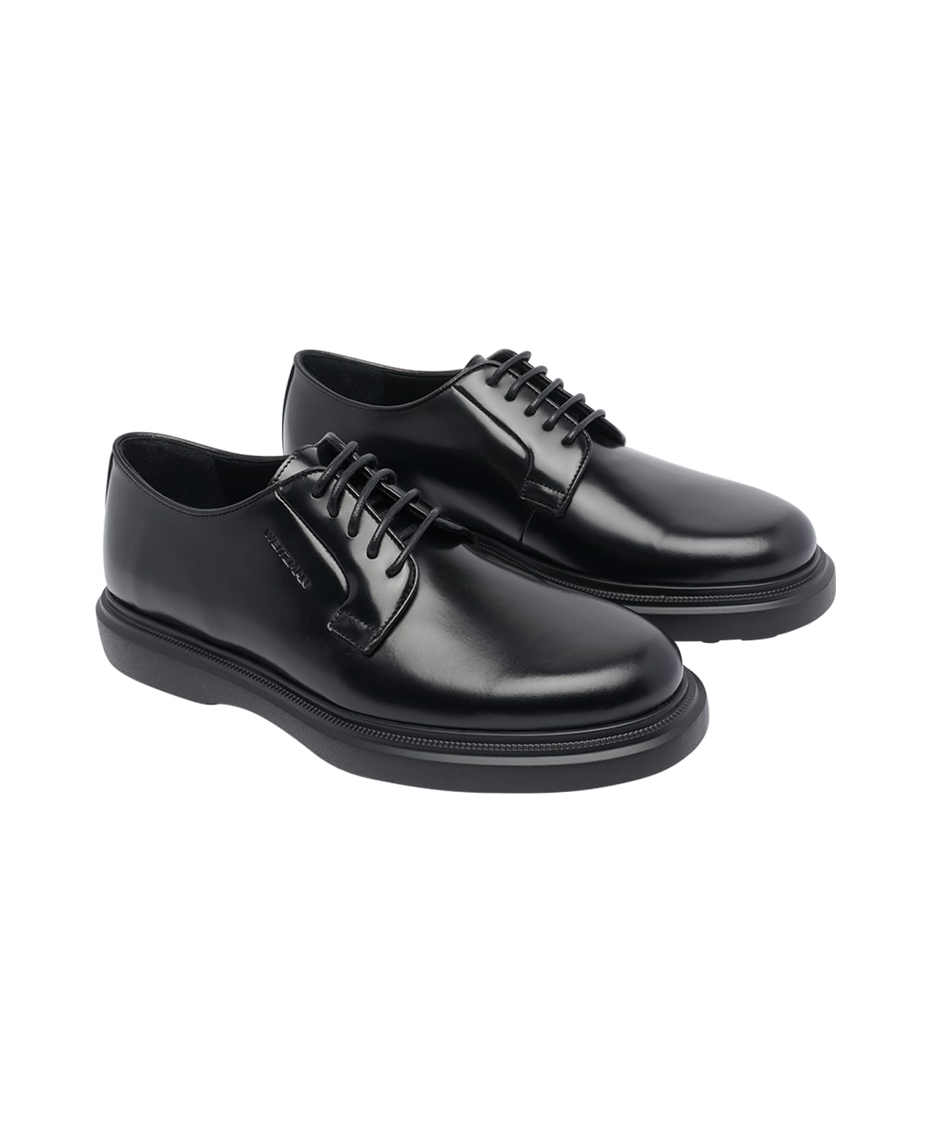 Stuart Weitzman Benson Laced Up Shoes - Black