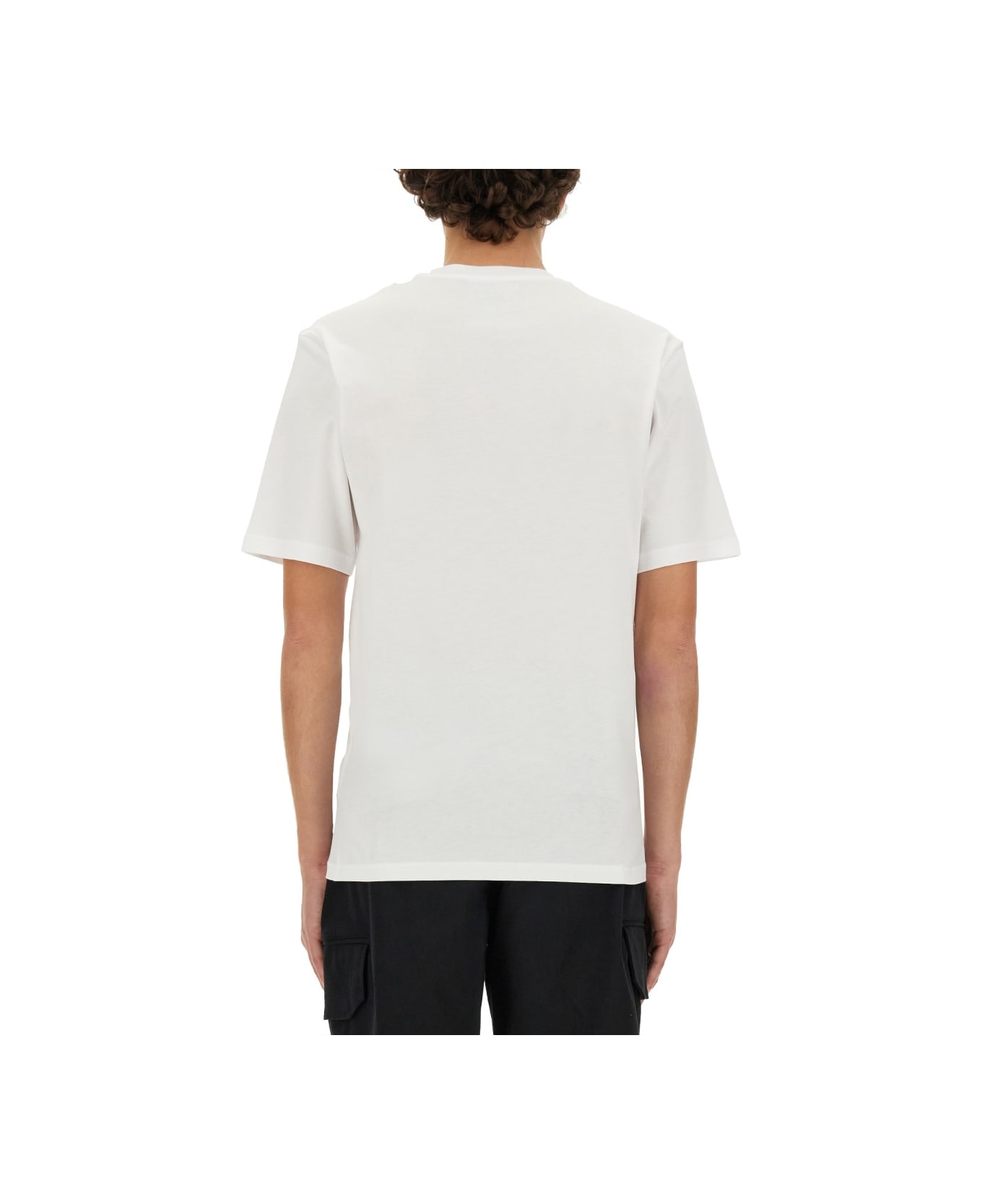 Moschino Multicolor Logo T-shirt - WHITE