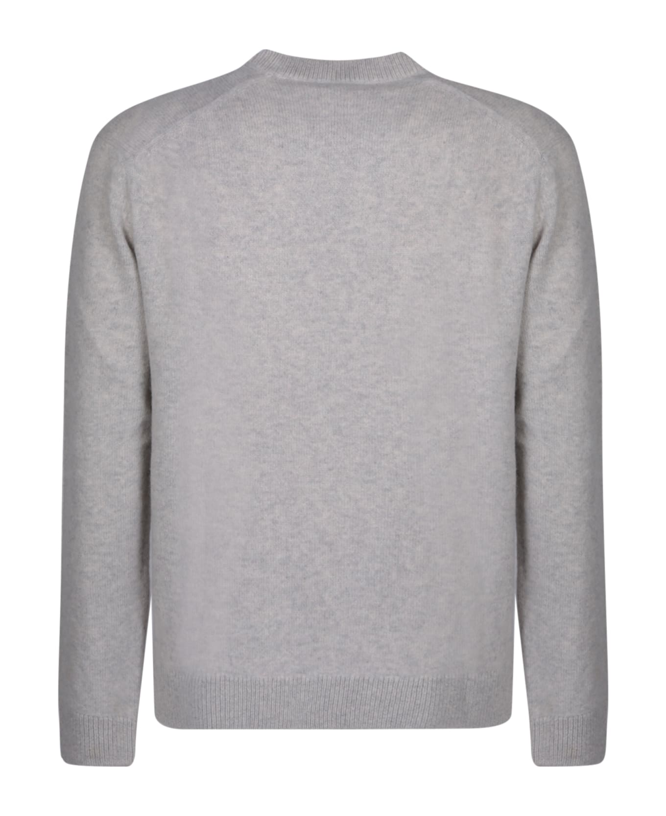 Maison Kitsuné Baby Fox Grey Wool Sweater - Grey