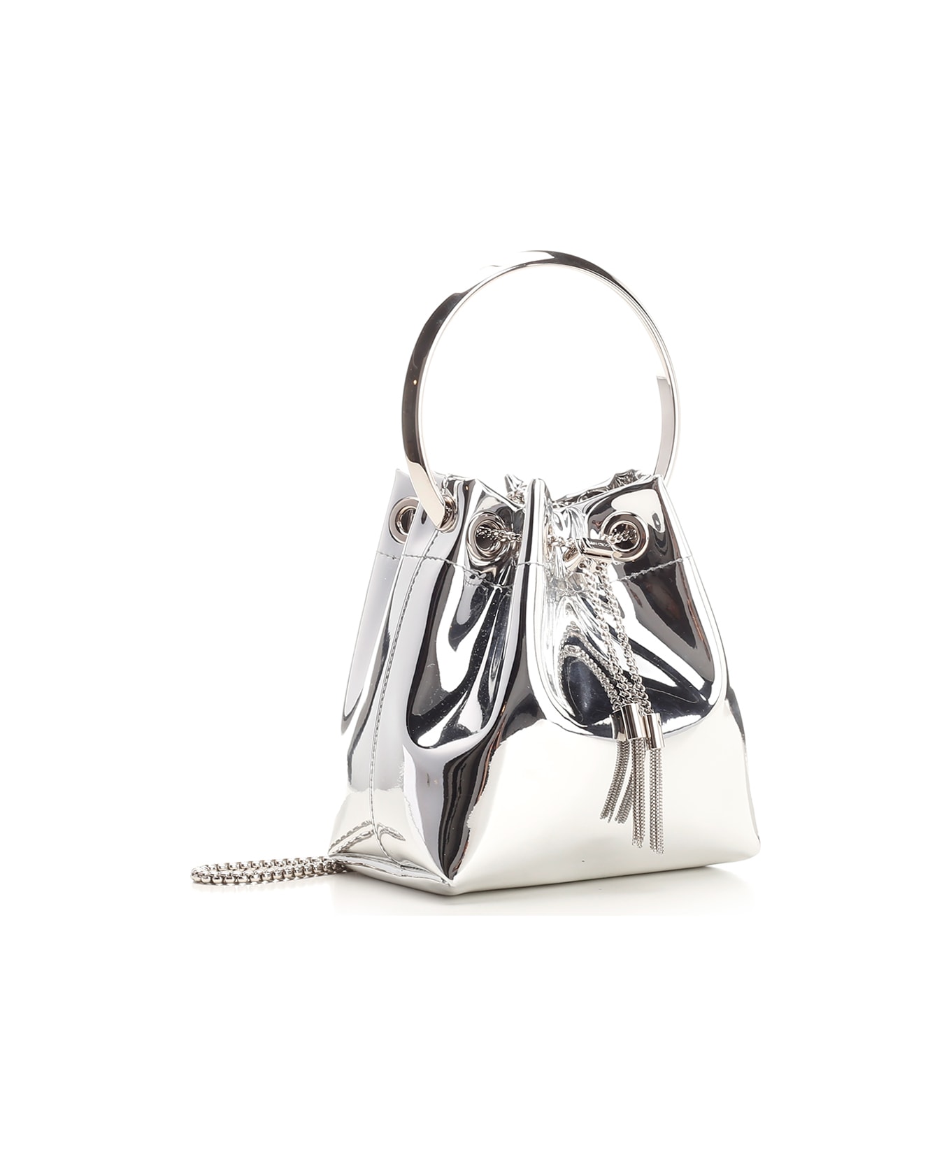 Jimmy Choo 'bon Bon' Bucket - SILVER