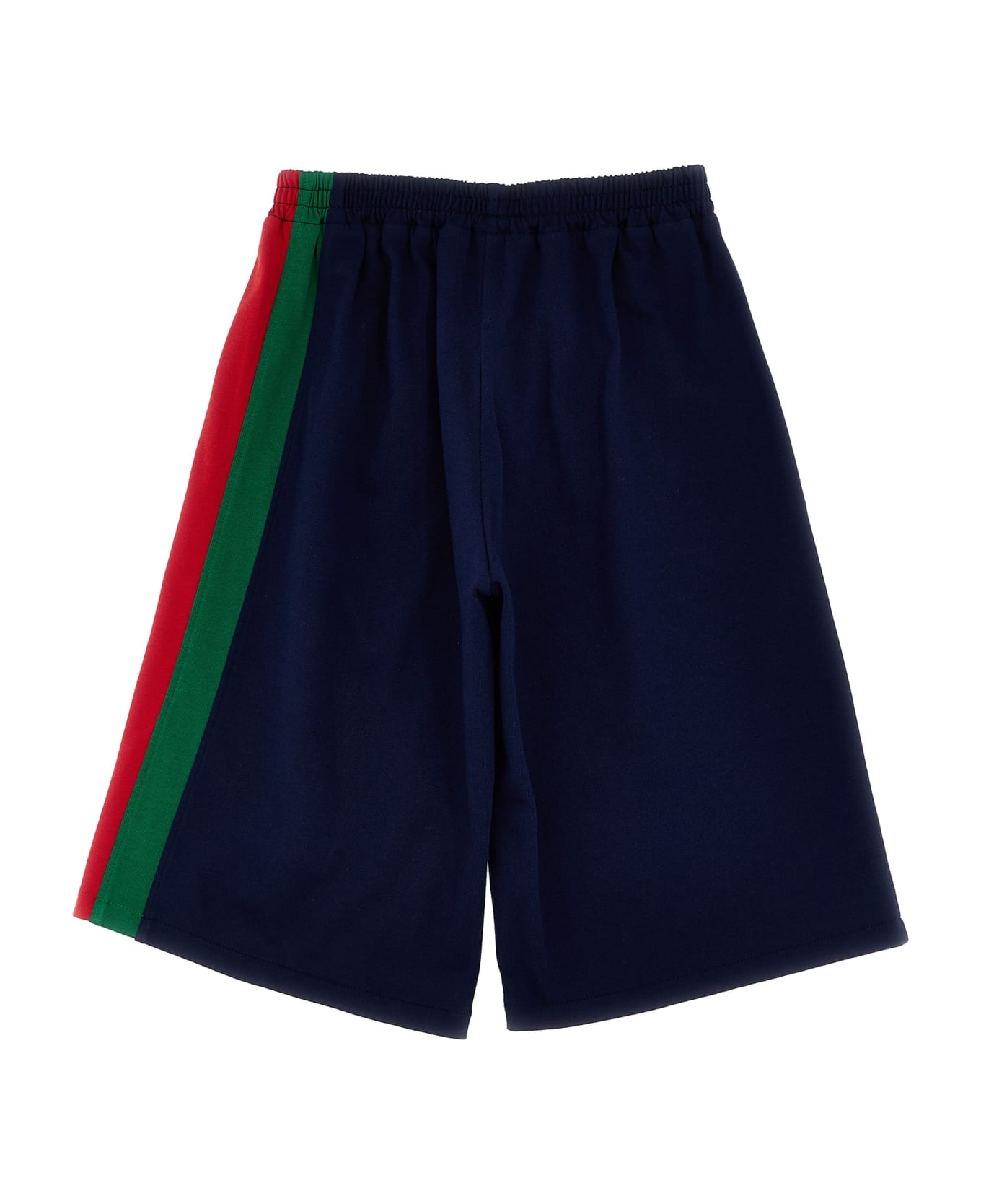 Gucci 'web' Bermuda Shorts - Blue
