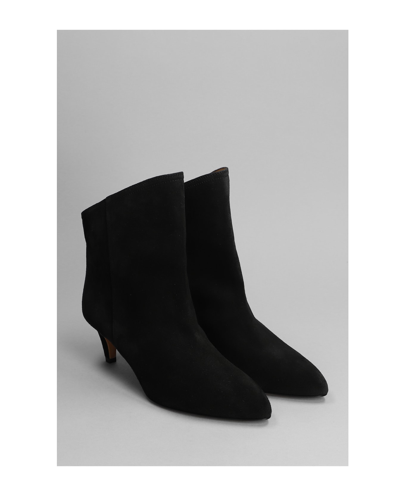 Isabel Marant Dripi Low Heels Ankle Boots - black ブーツ
