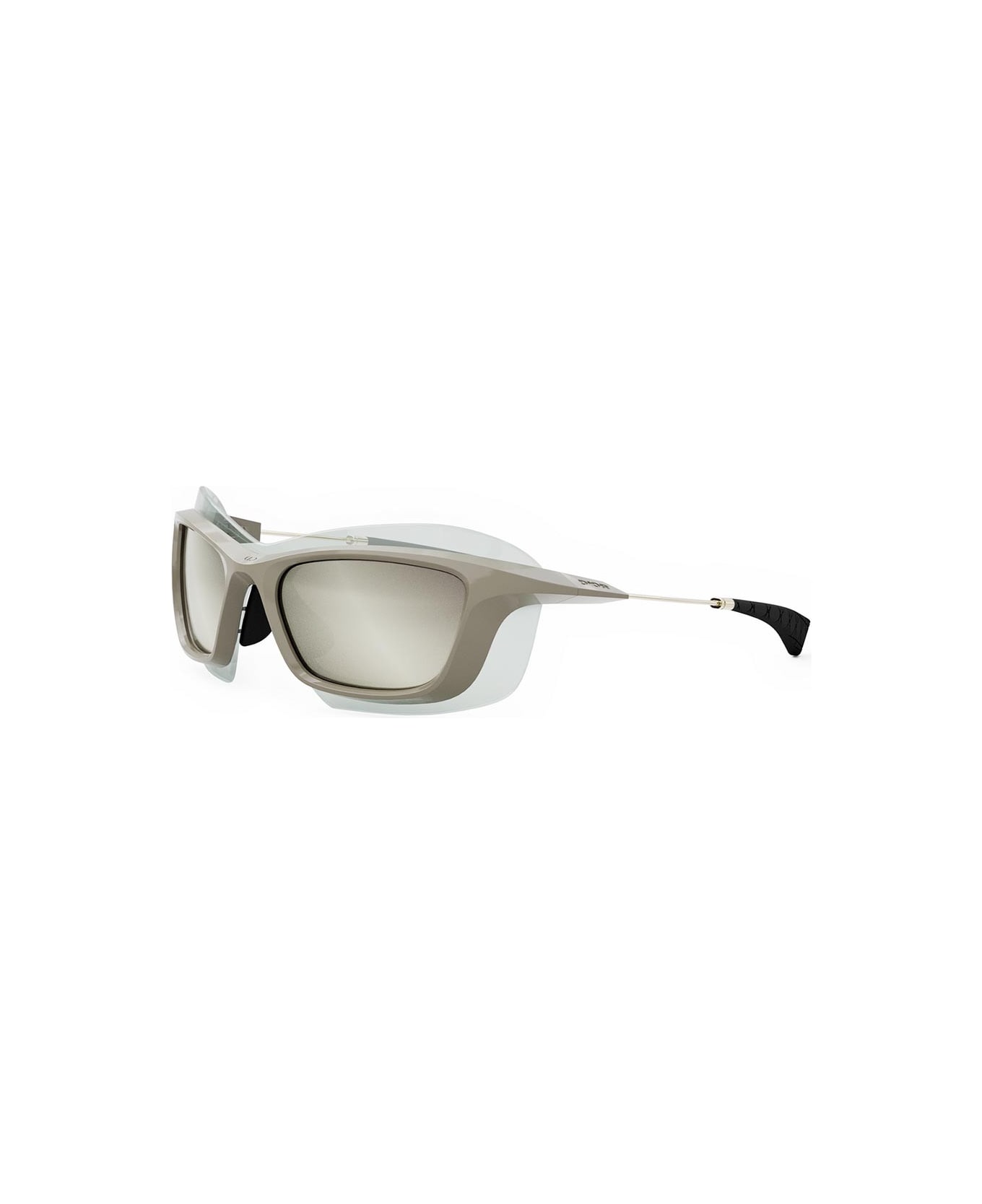 Dior Eyewear Sunglasses - Marrone lucido/Specchiato silver