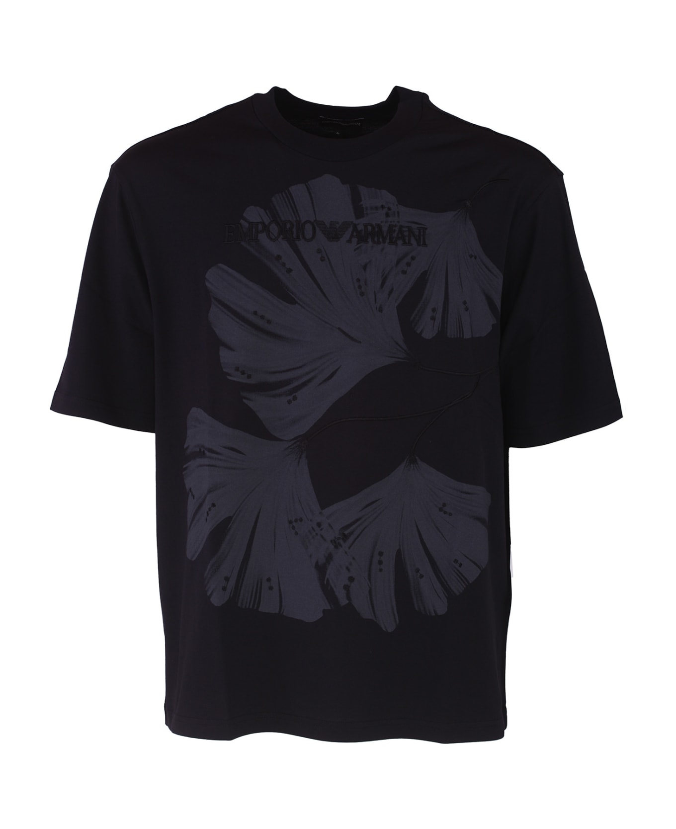 Emporio Armani T-shirts And Polos Black - Black シャツ