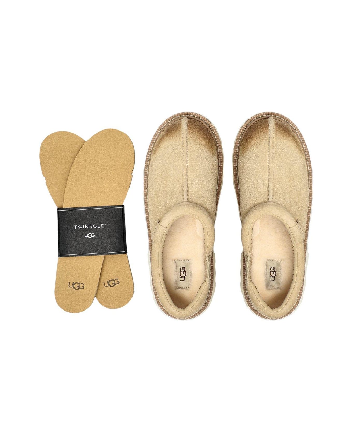 UGG Tasman Lug Loafers - Beige