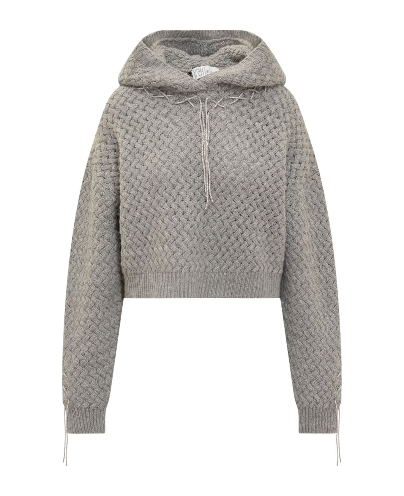Giuseppe di Morabito Aran Sweater - Grey