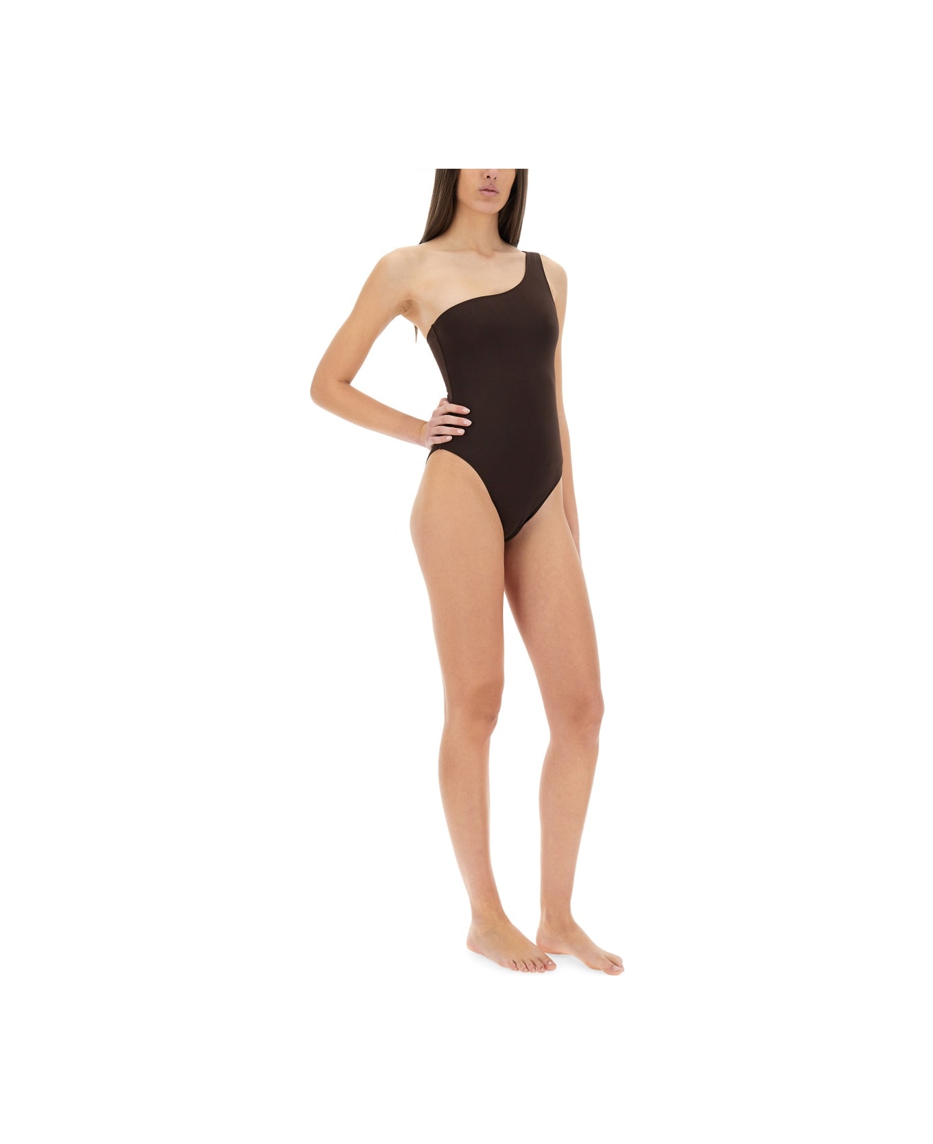 Lido One-piece Swimsuit "twenty-nine" - BROWN