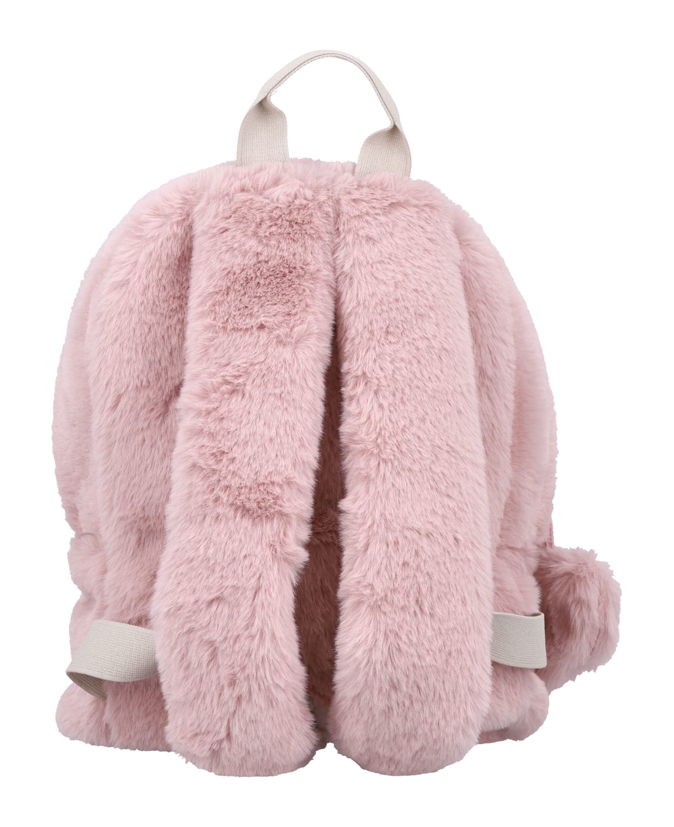 Il Gufo Fur Backpack - ROSE