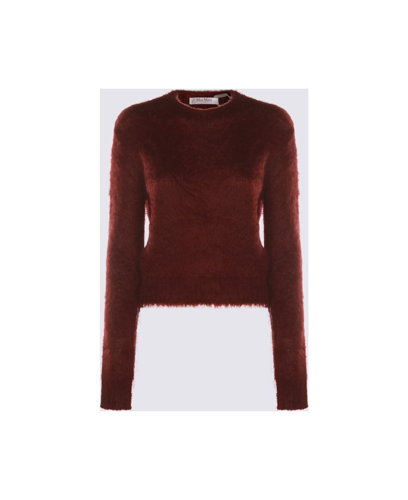 Max Mara Dark Red Wool Adatti1234 Knitwear - CILIEGIA