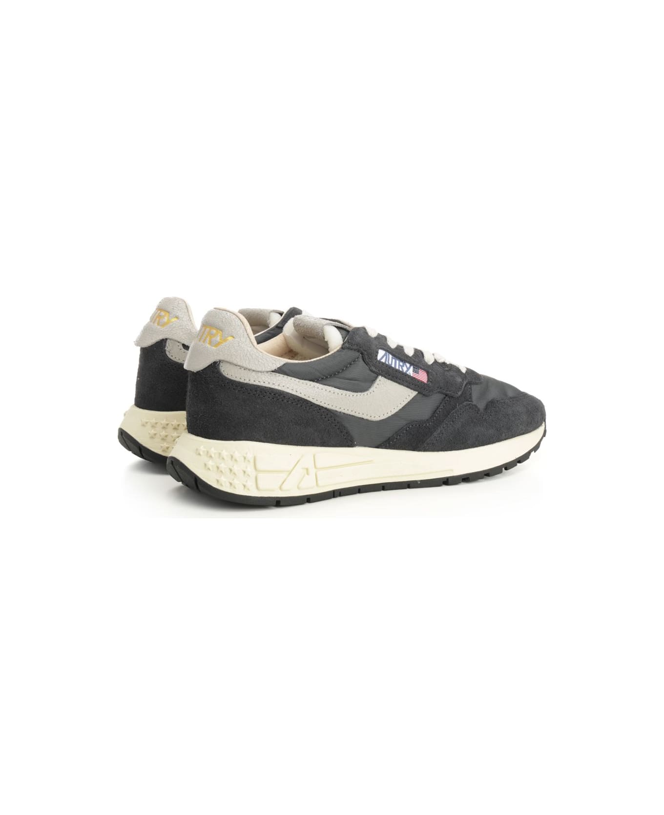 Autry 'reelwind Low' Sneakers - Wht/black