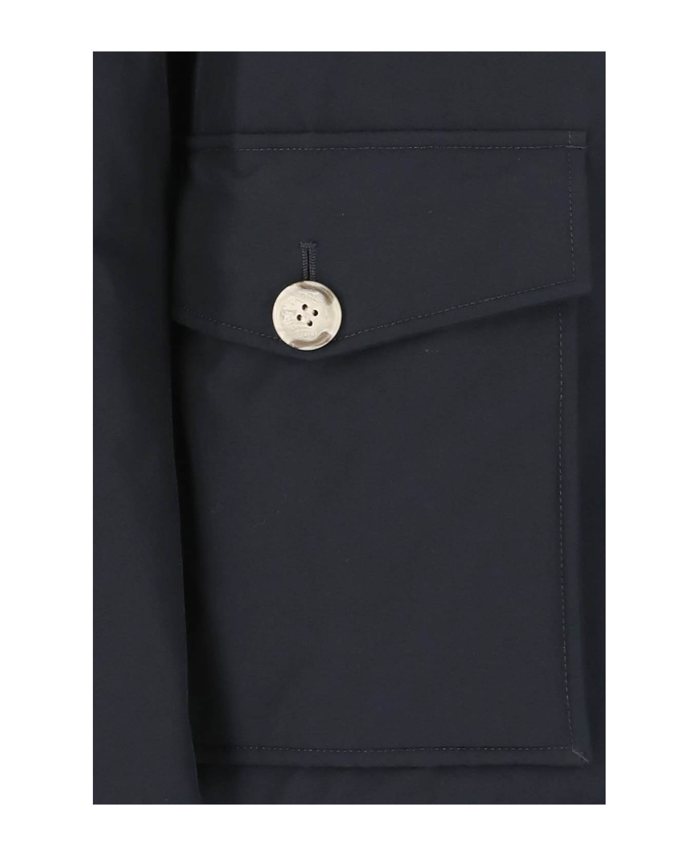 Woolrich Arctic Anorak Parka - MELTON BLUE