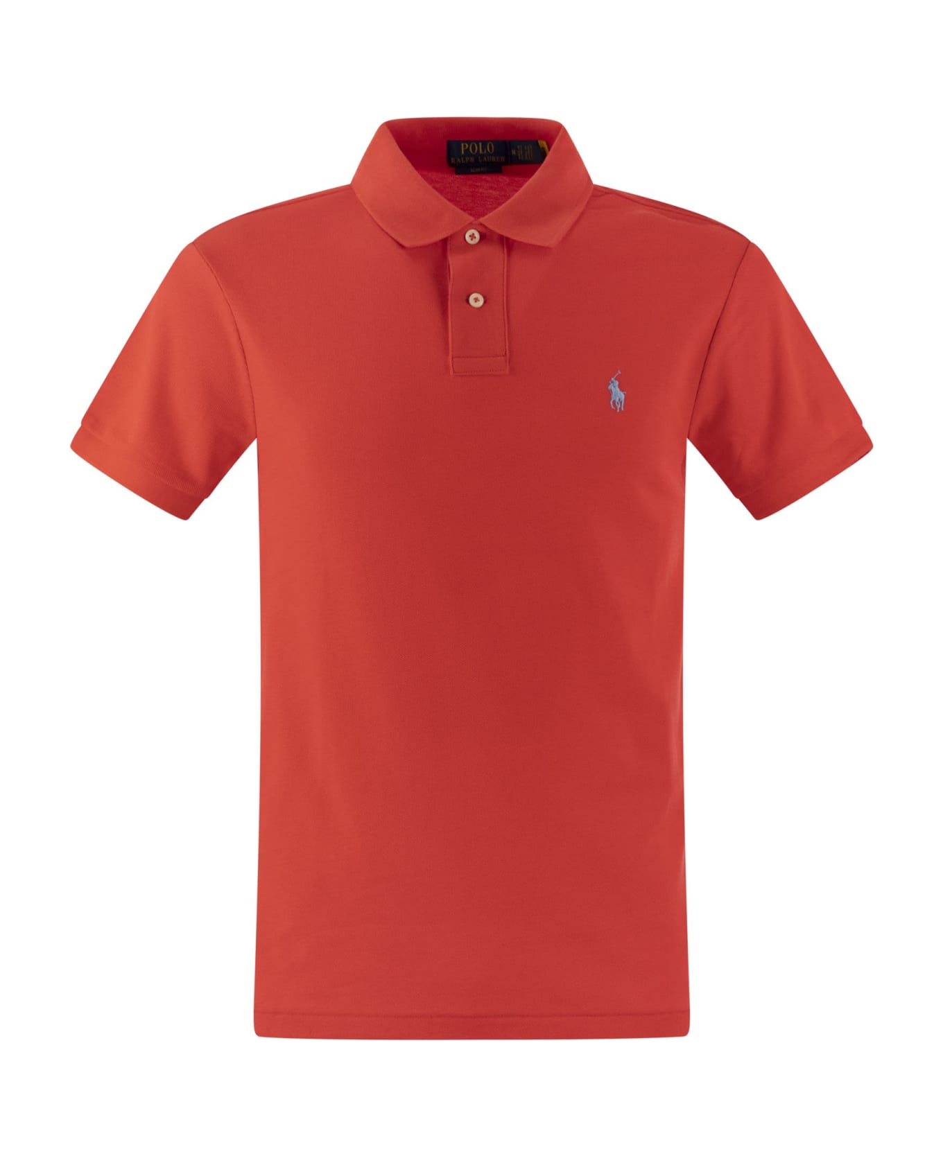 Polo Ralph Lauren Piqué Polo Shirt - Red