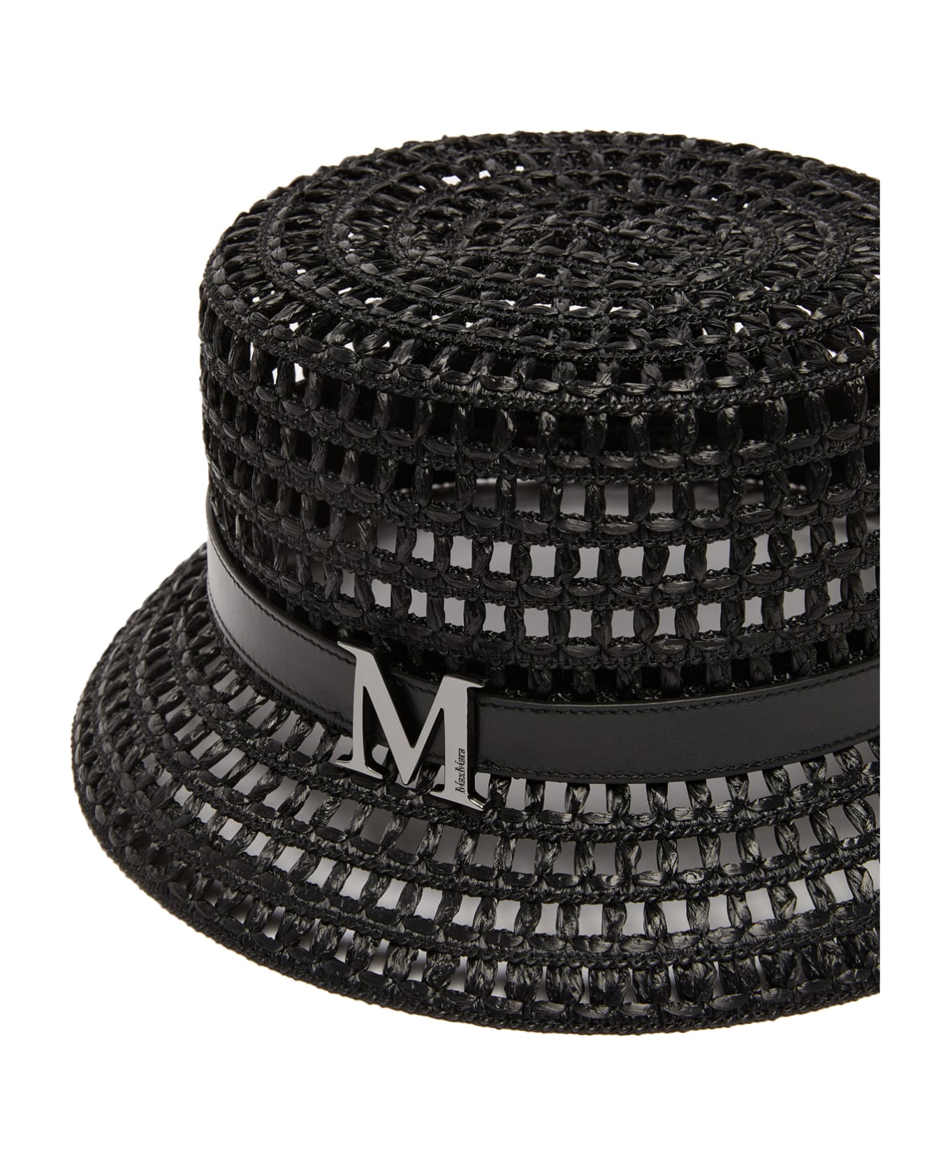 Max Mara Black Uccio Hat - Black