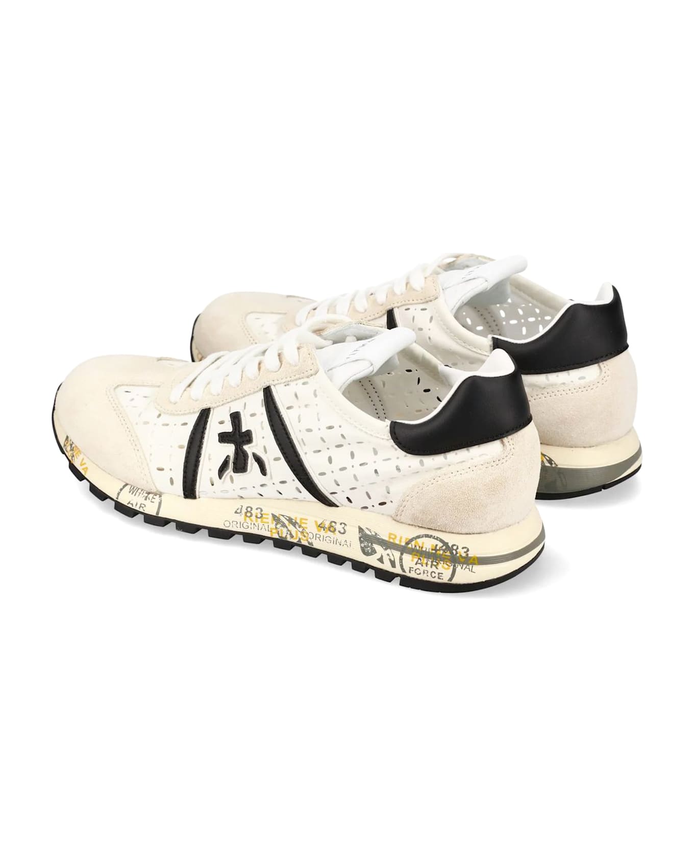 Premiata White Lucy Sneakers - White