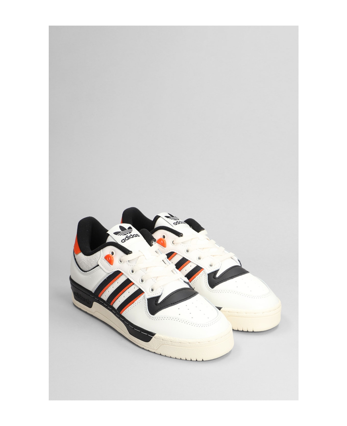 Adidas Rivalry 86 Low Sneakers In White Leather - white