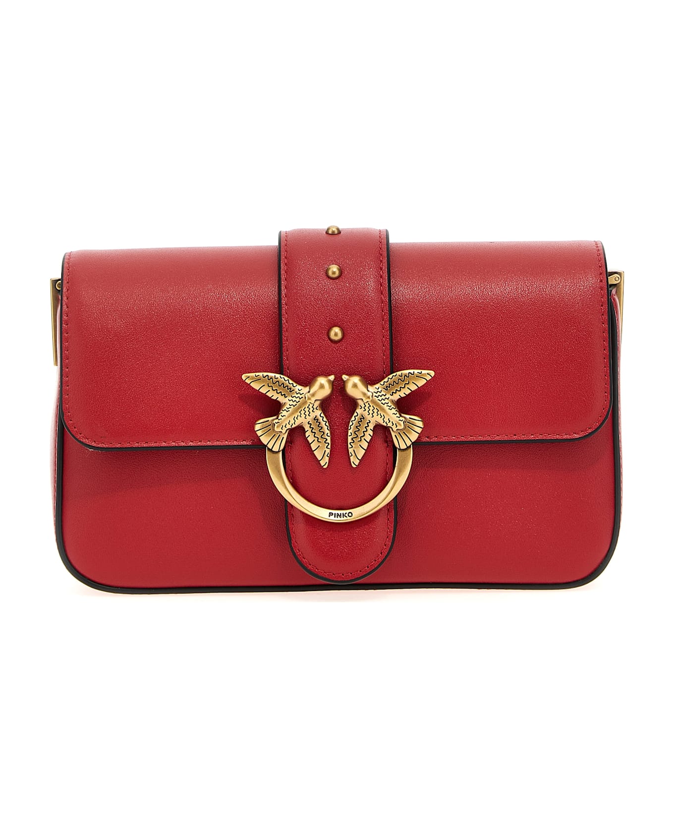 Pinko 'love One Mini' Crossbody Bag - Red