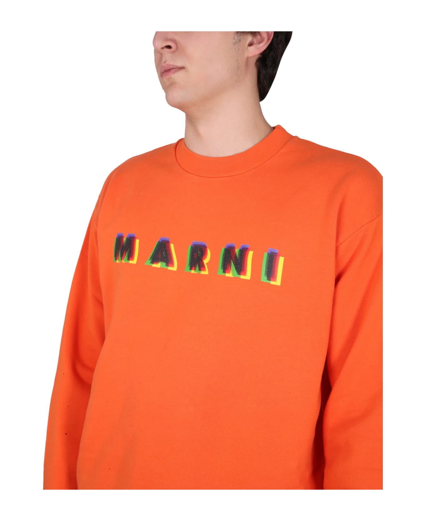 Marni Crewneck Sweatshirt - Orange