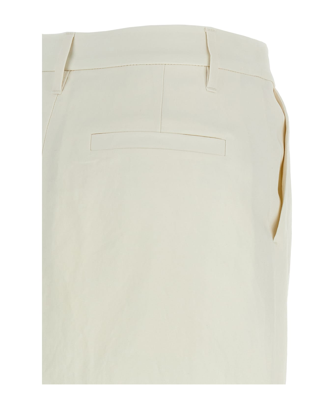 Brunello Cucinelli 'wrap' Skirt - White