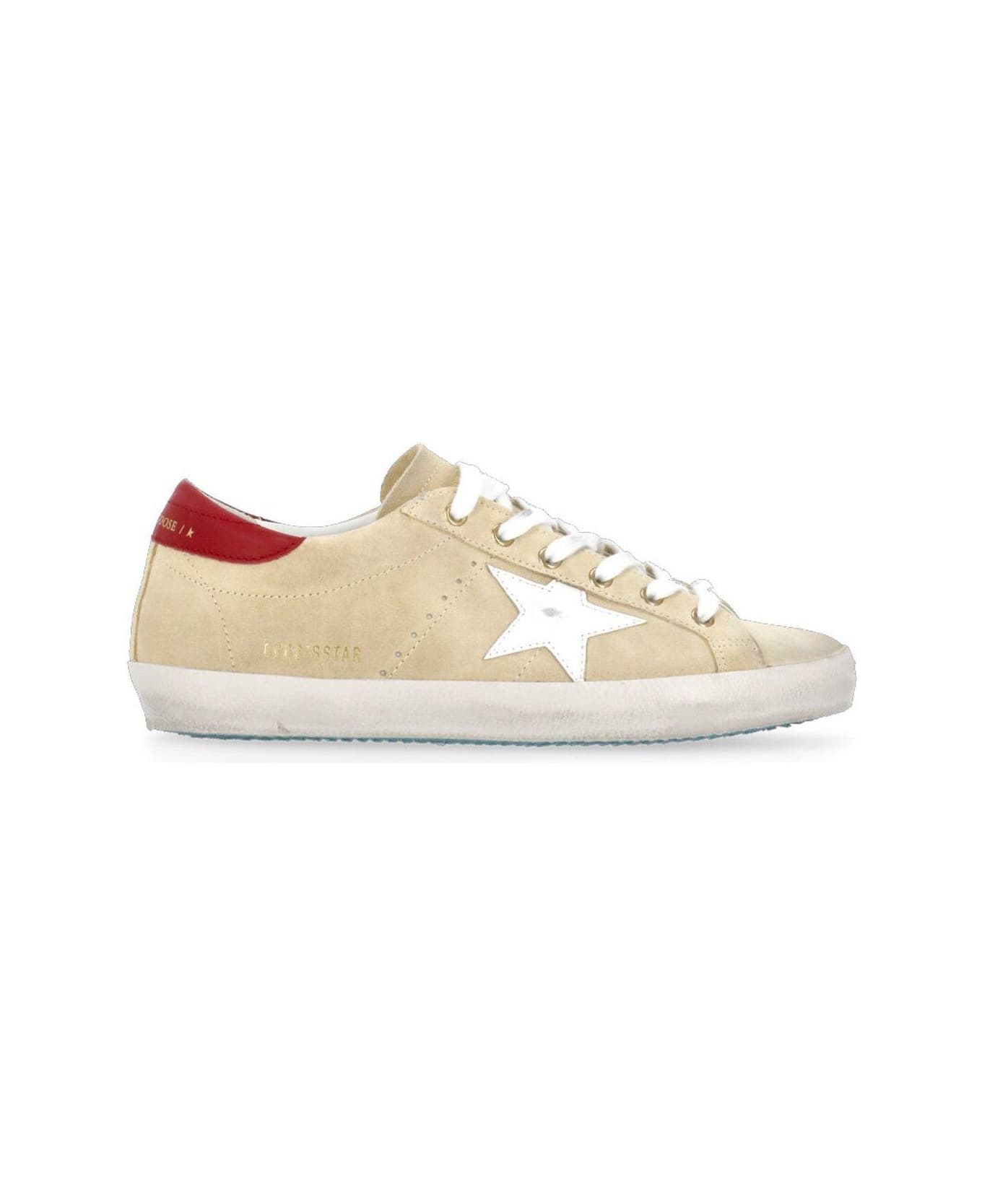 Golden Goose Super Star Lace-up Sneakers - Sand