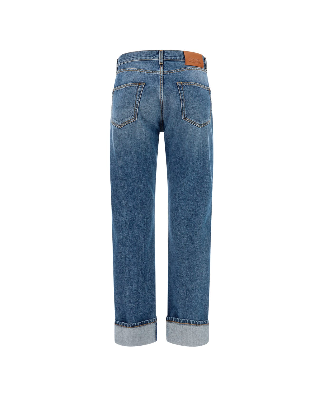 Alexander McQueen Five Pocket Jeans - Blue Washed