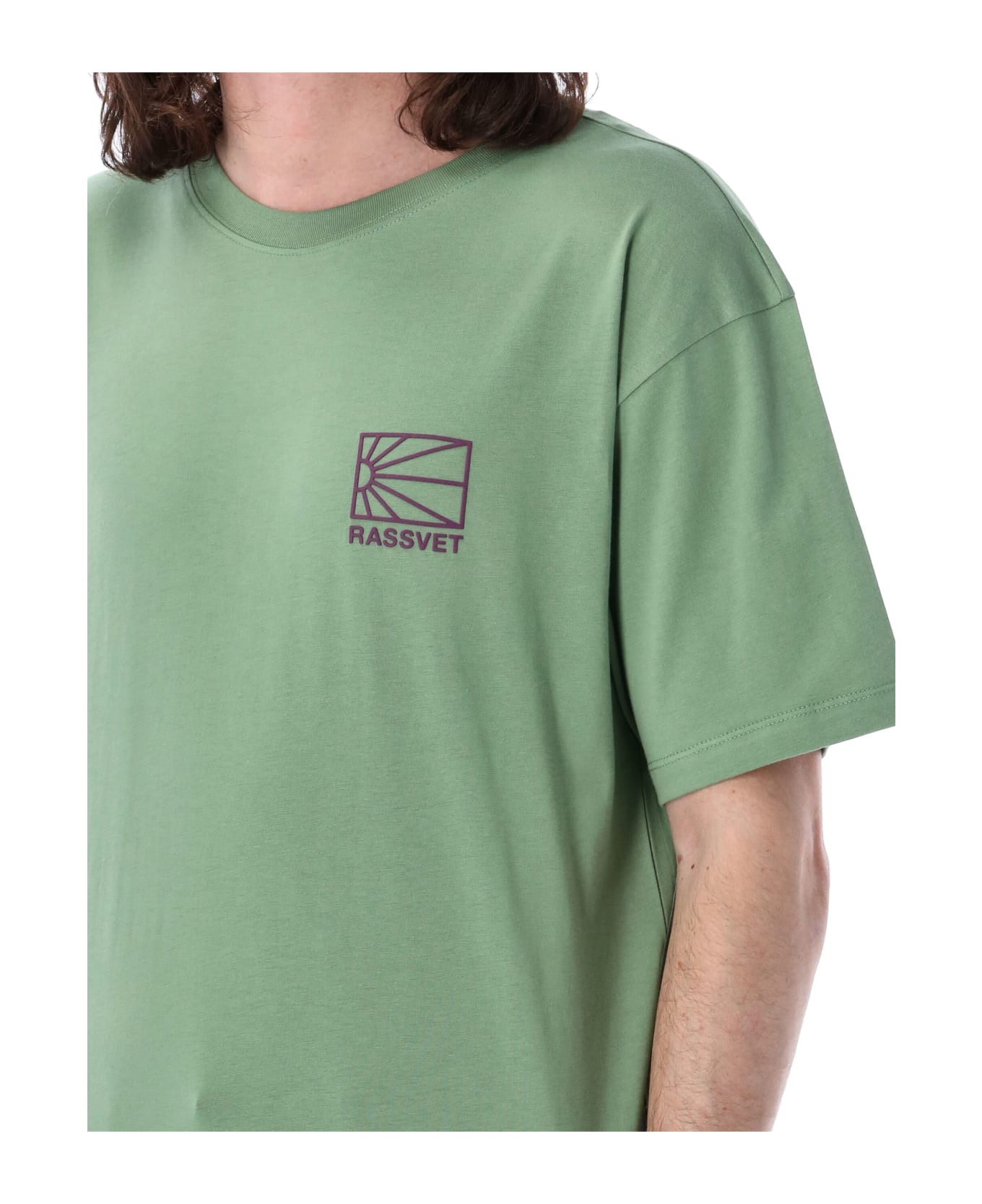 PACCBET Small Logo T-shirt - KHAKI シャツ