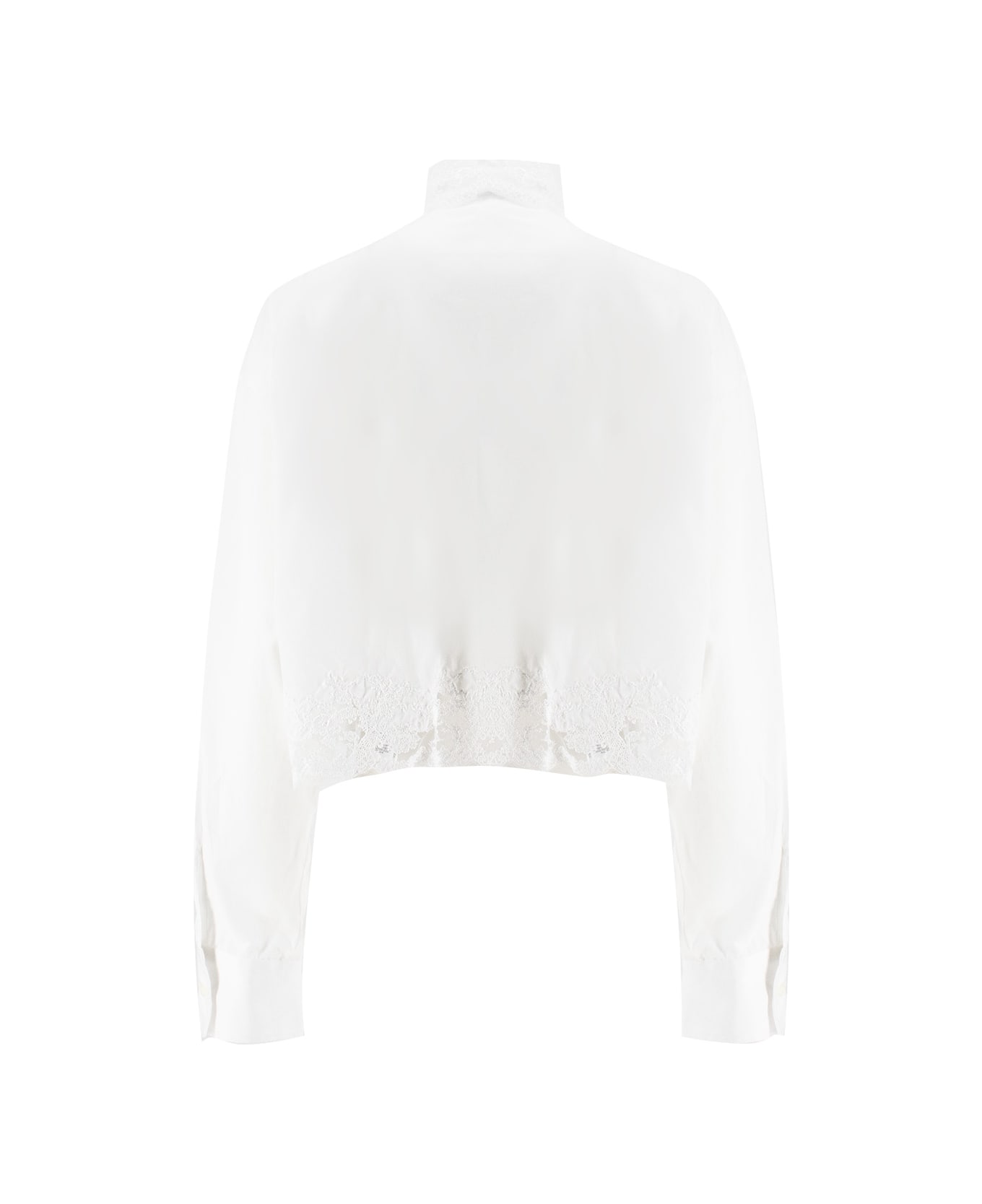 Ermanno Scervino Shirt - BRIGHT WHITE/OTTICO