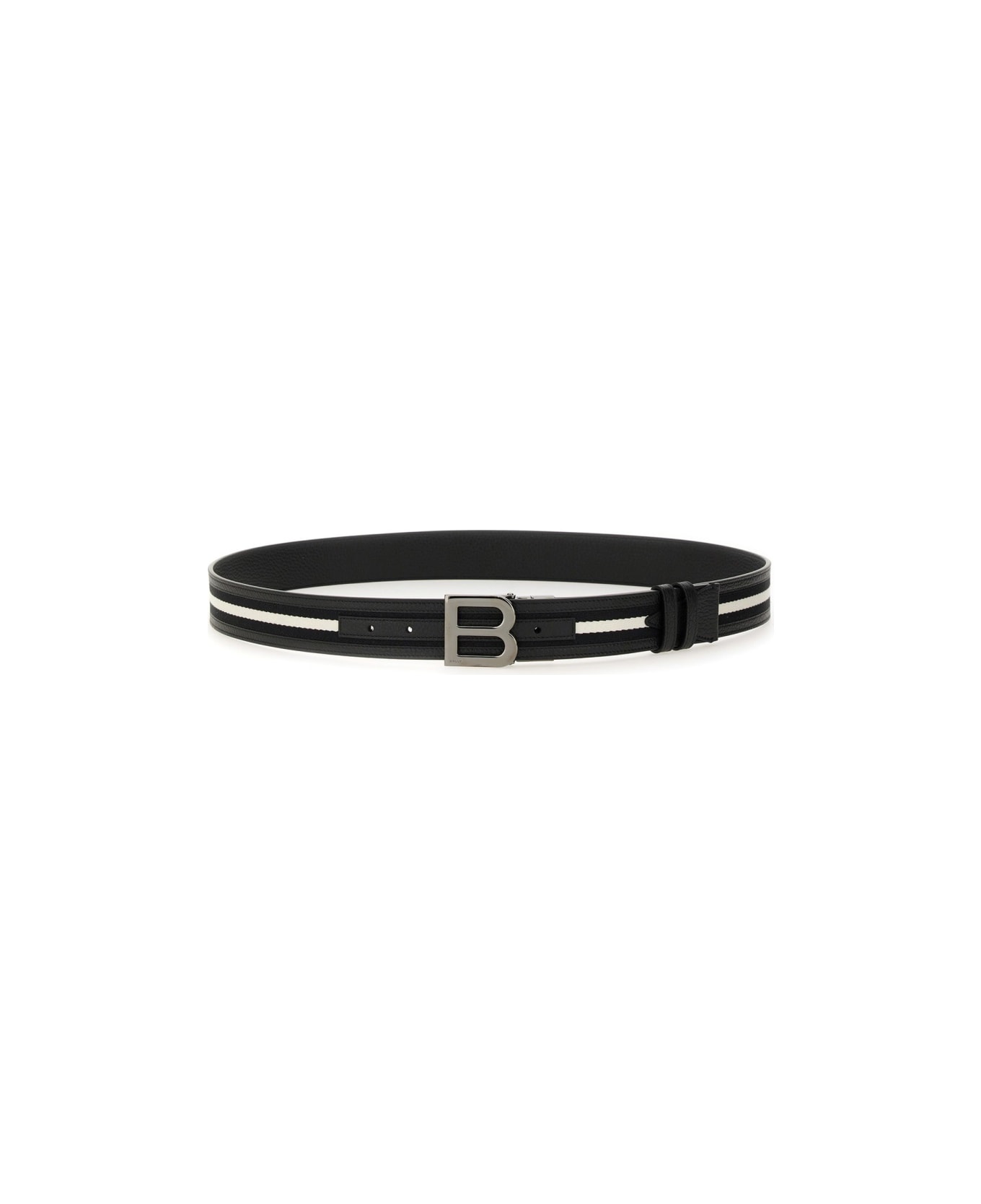 Bally "b-logo" Belt - BLACK
