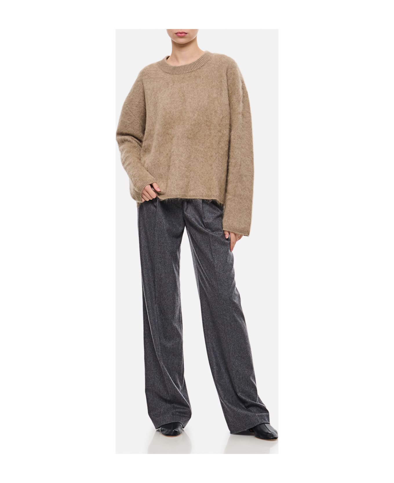 Lisa Yang Natalia Sweater - Beige