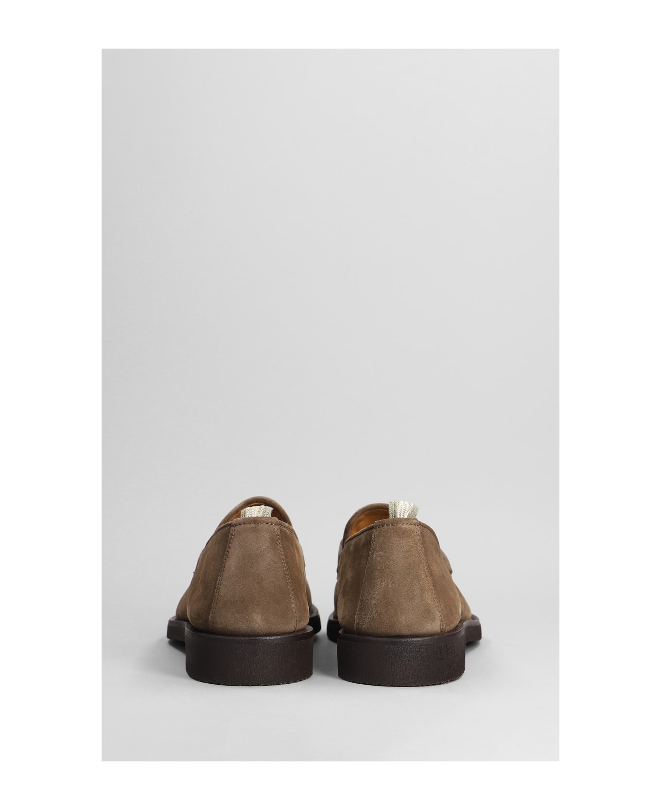 Officine Creative Opera Flexi Loafers In Leather Color Suede - leather color