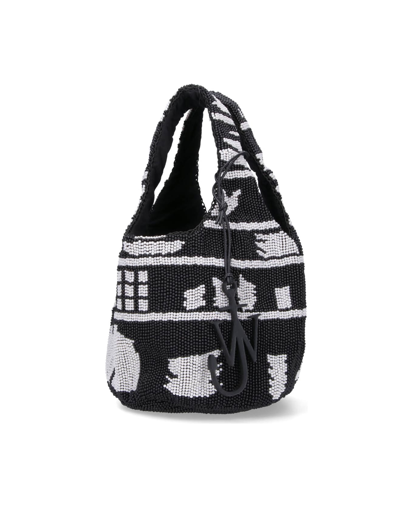 J.W. Anderson Beads Mini Bag - White/Black