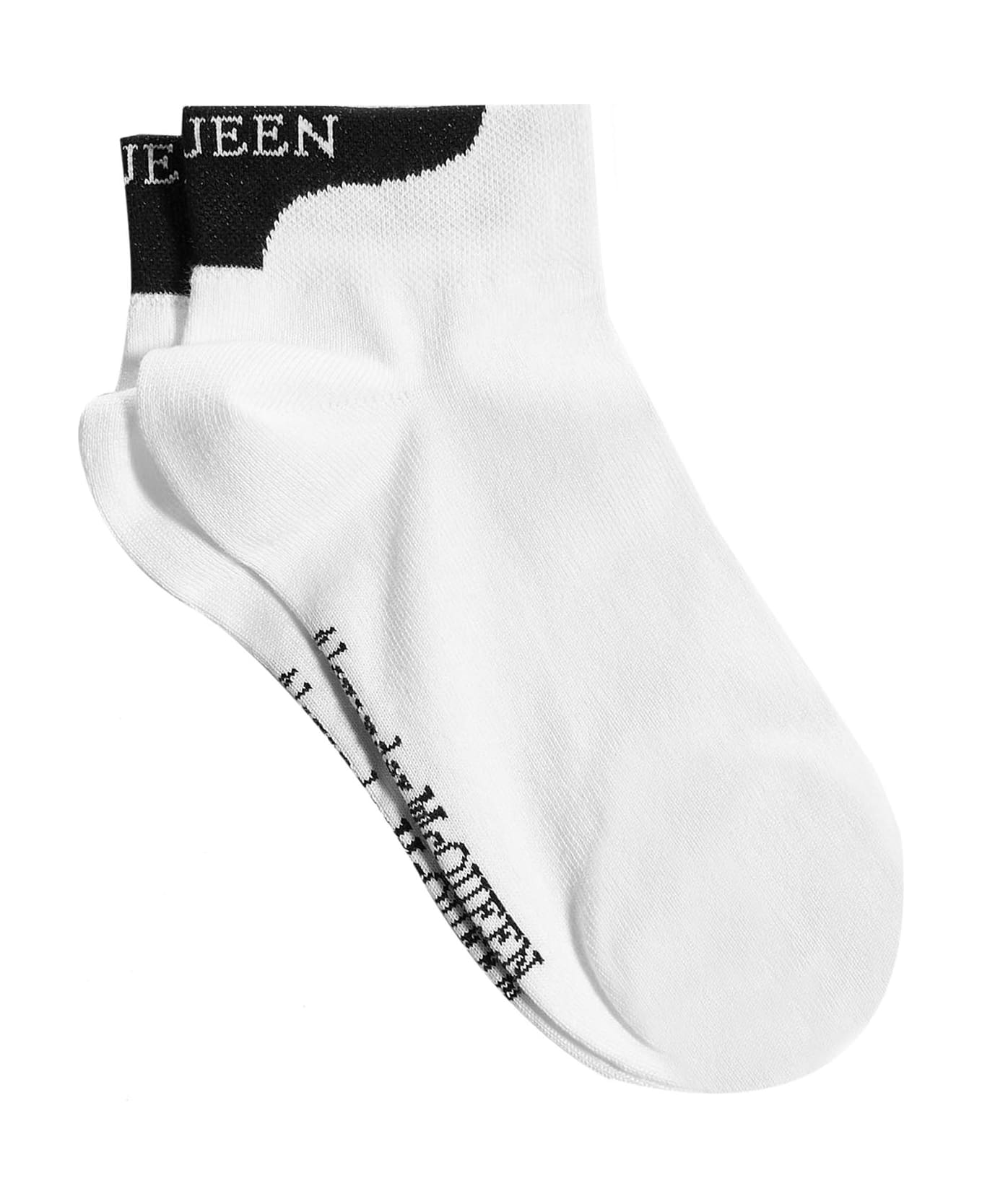 Alexander McQueen Underwear - White BLACK 靴下＆タイツ