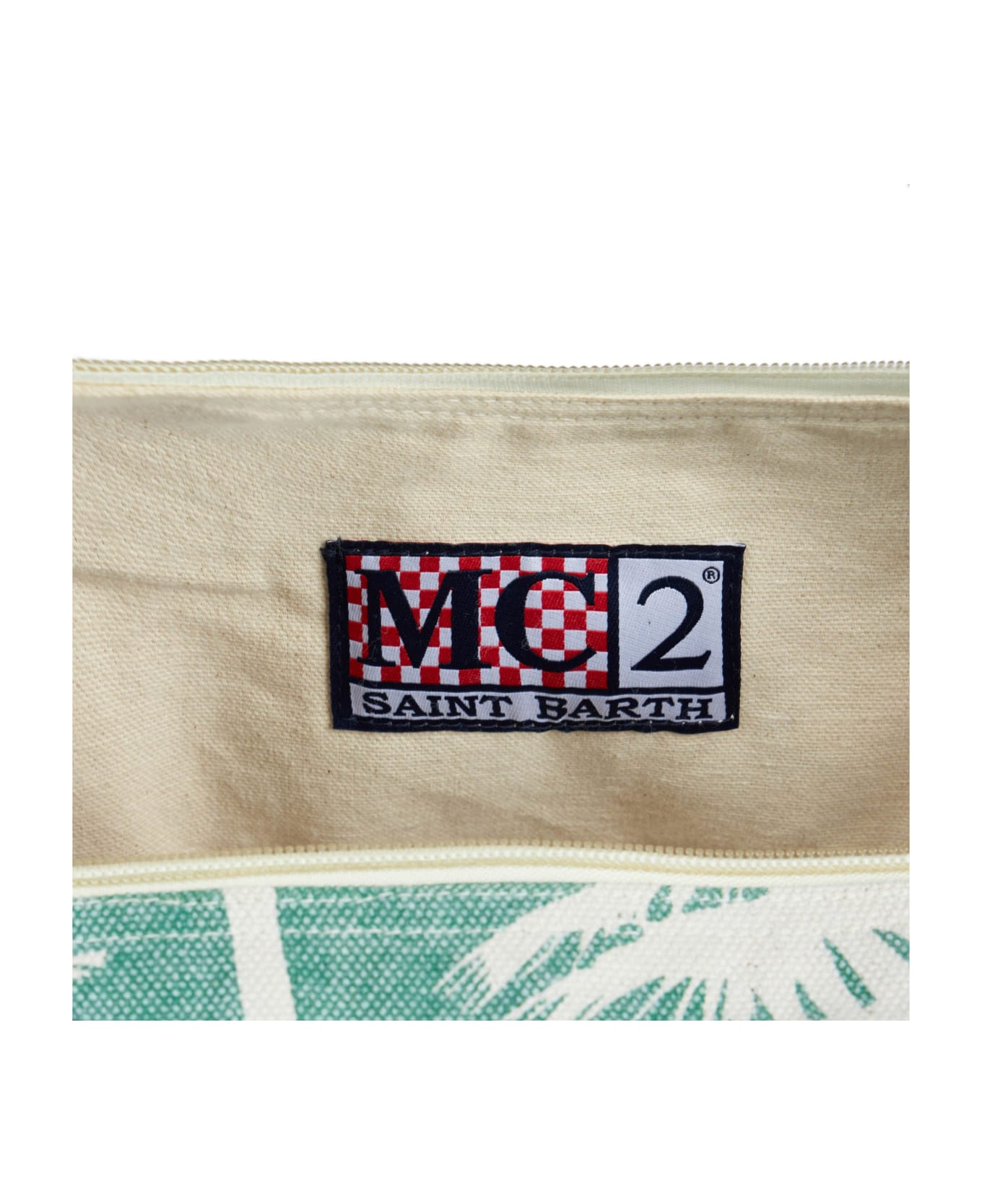 MC2 Saint Barth Travel Duffel Bag With Palms Print - unknown
