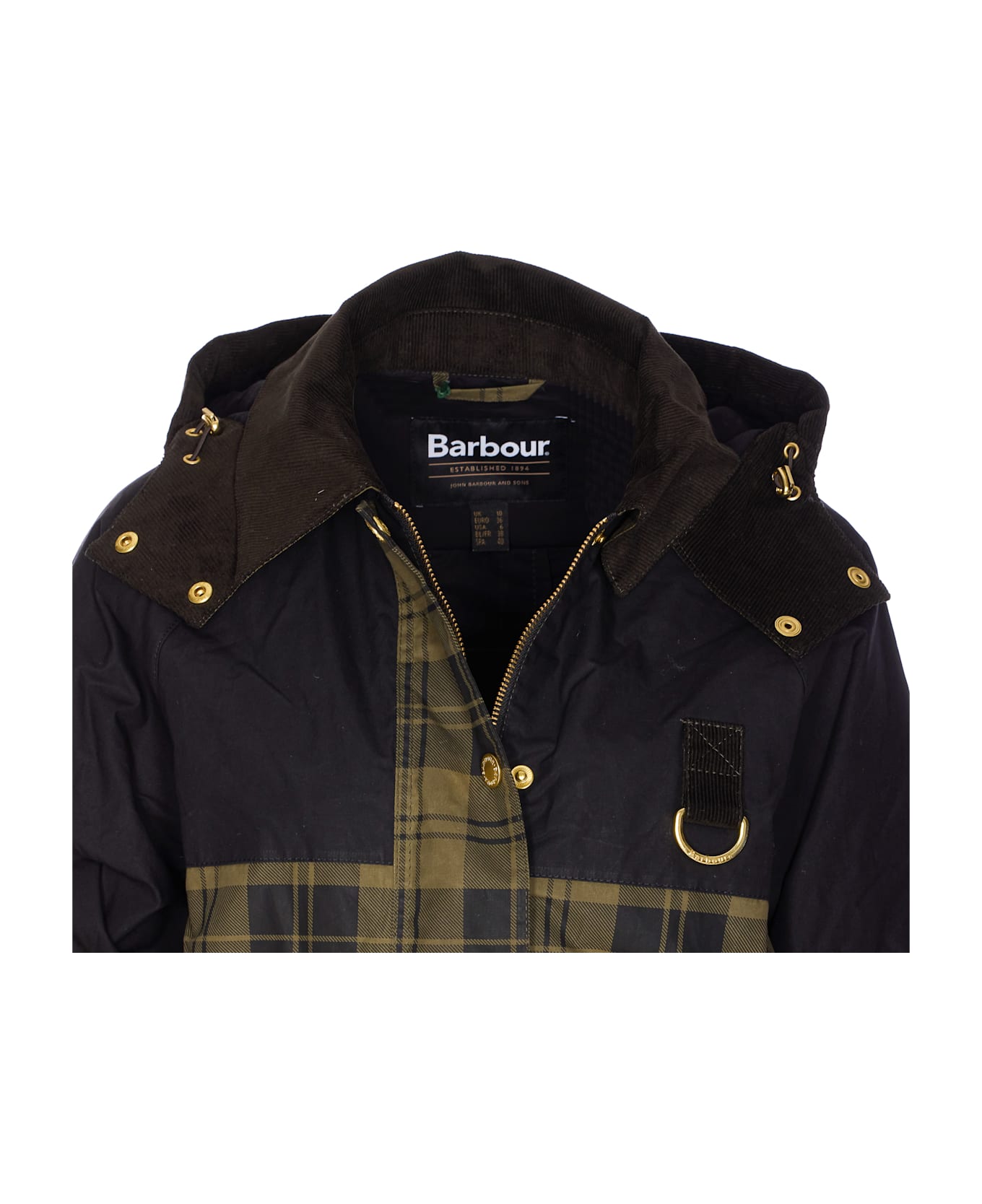 Barbour Elaine Showerproof Jacket - Green