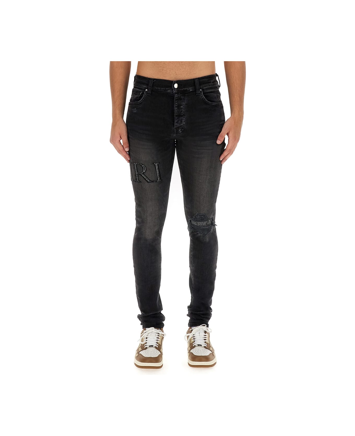 AMIRI Slim Fit Jeans - BLACK