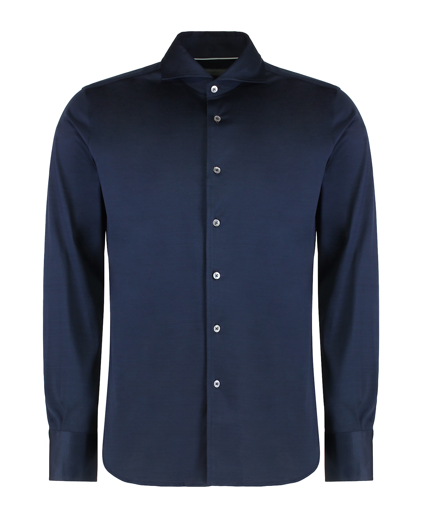Canali Shirt In Cotton - blue