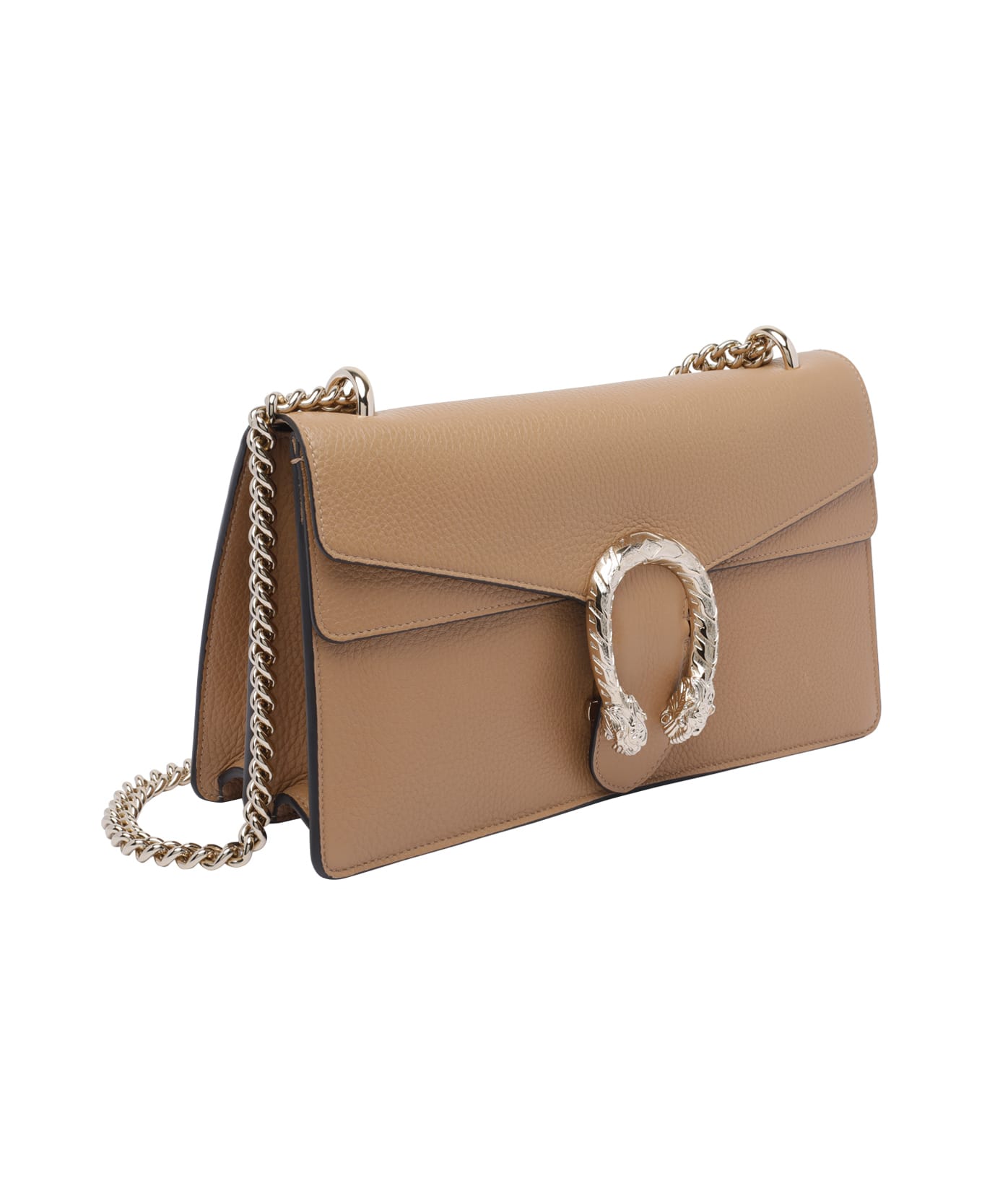 Gucci Medium Dionysus Shoulder Bag - Beige